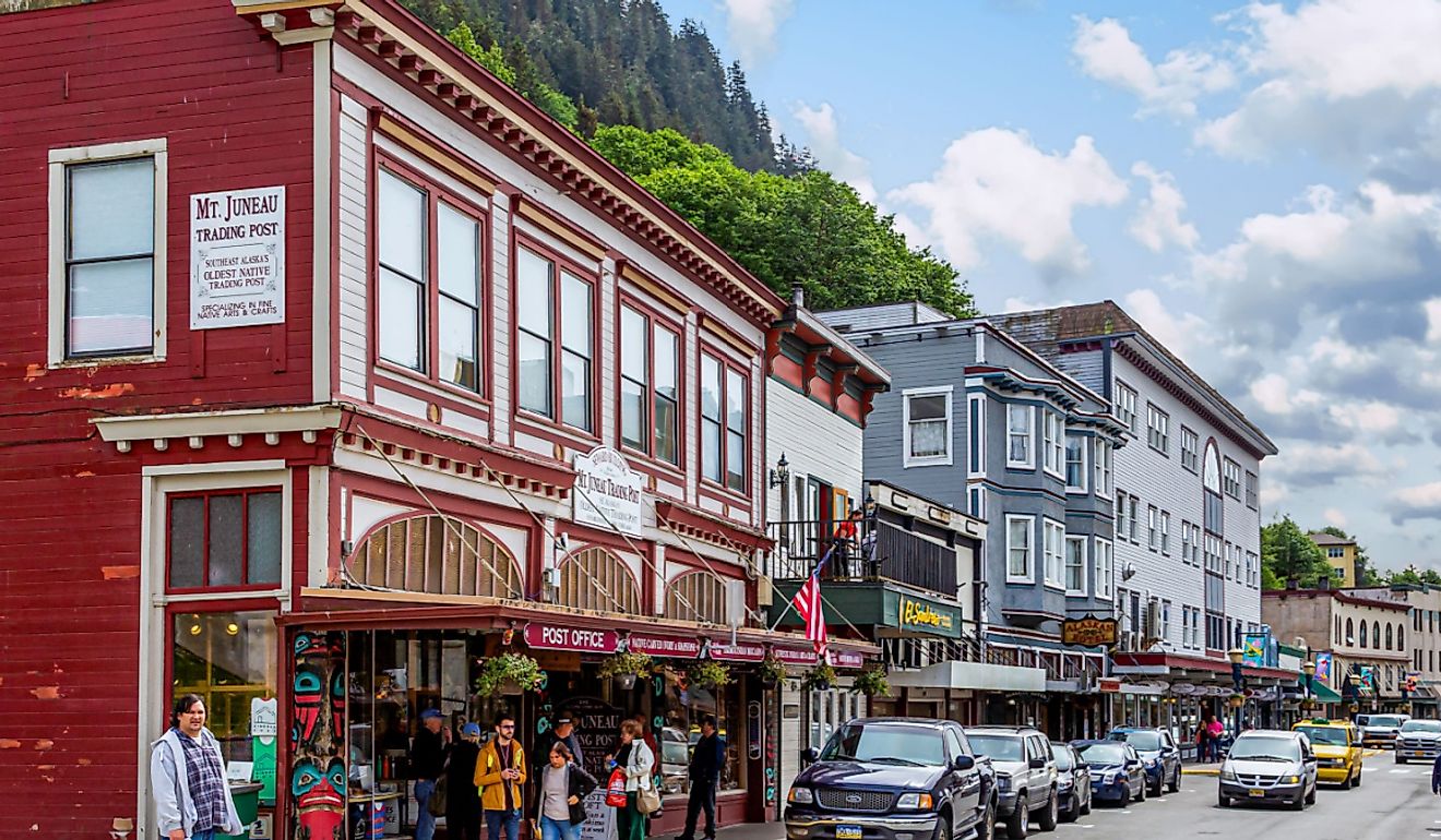 Juneau, Alaska. Image credit: Darryl Brooks via Shutterstock.