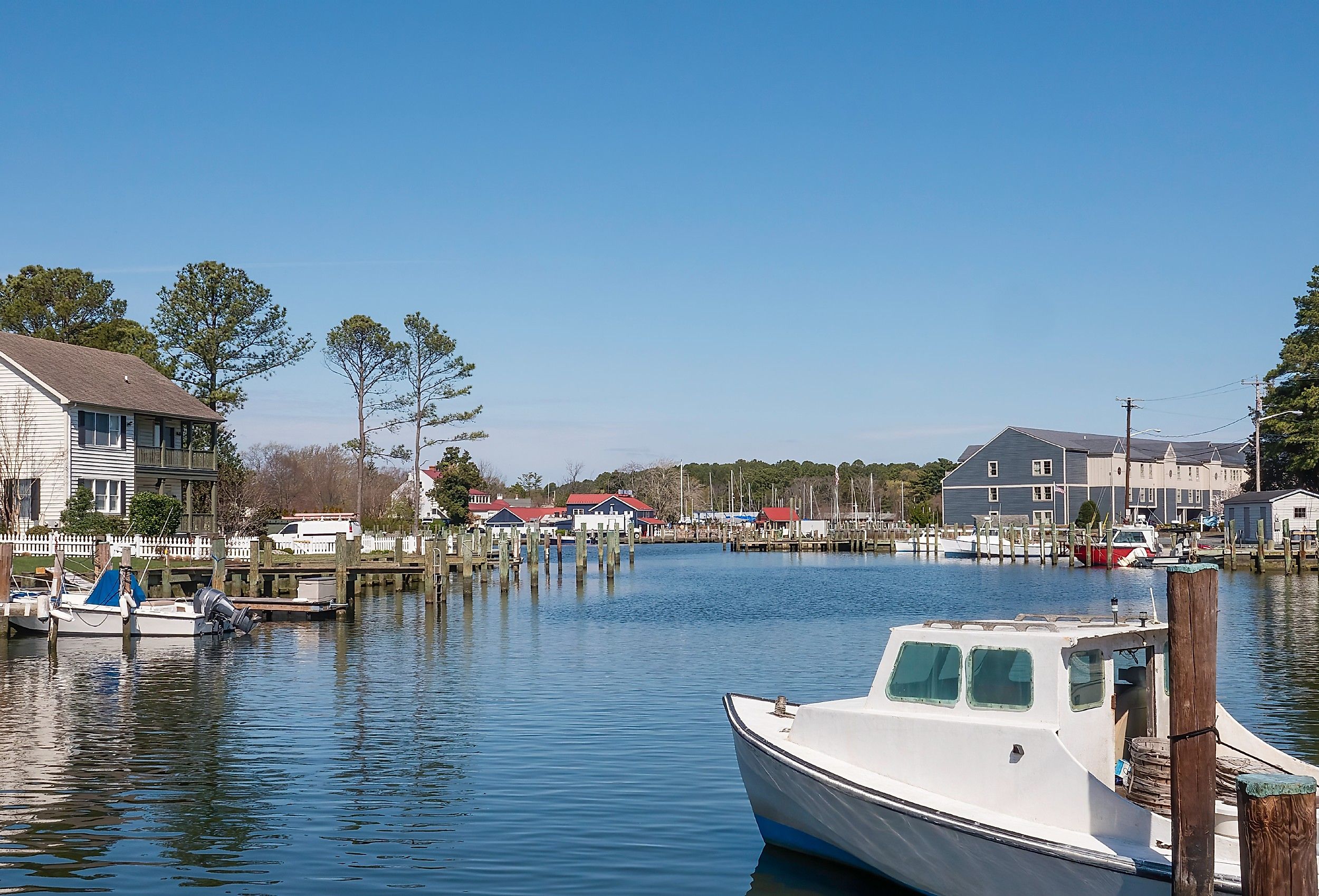 St. Michaels Harbor, Maryland.