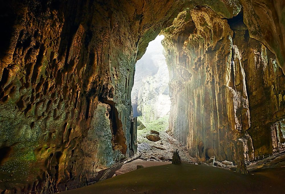 A cave in Borneo.