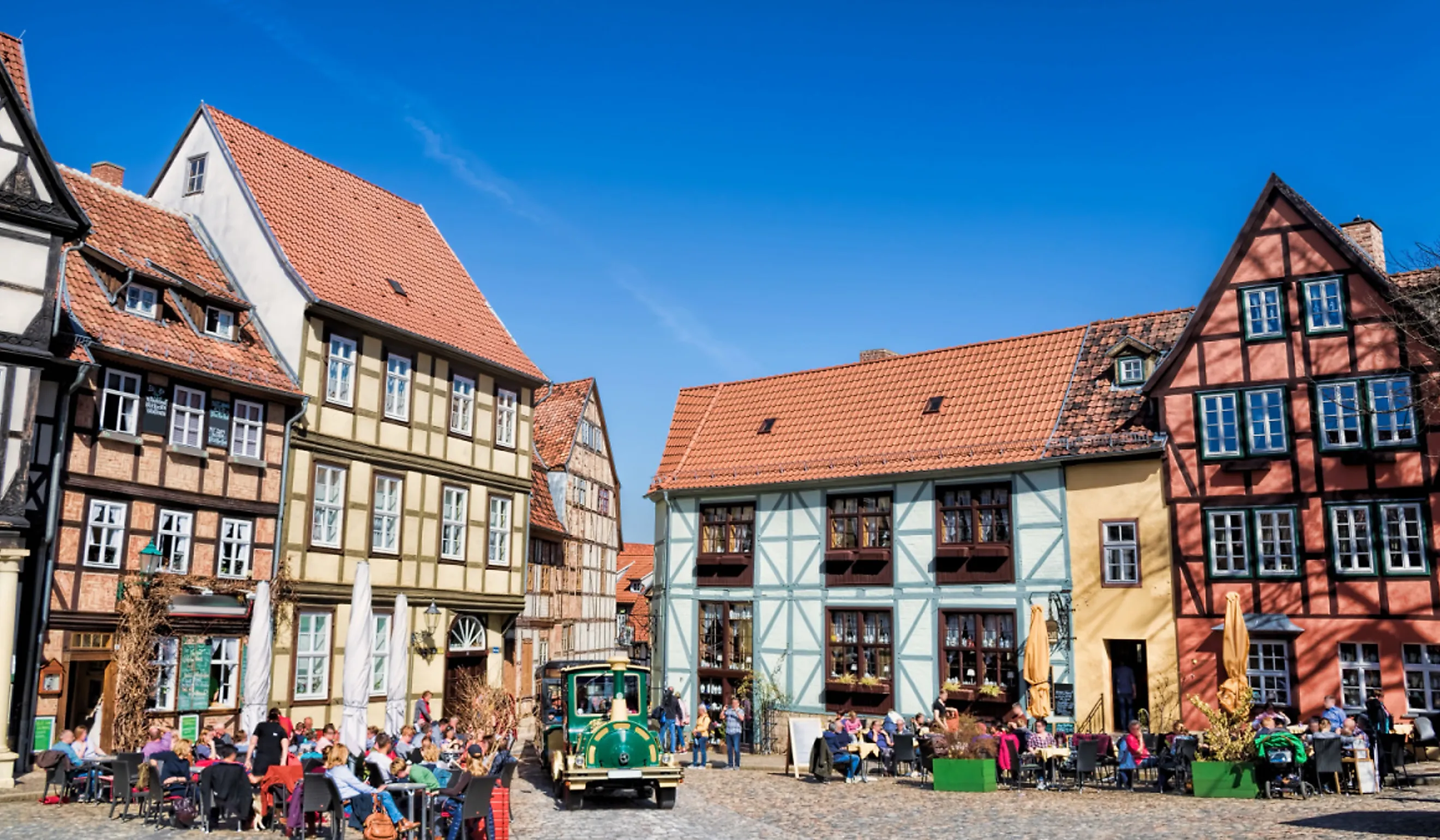 Old Town of Quedlinburg, Germany.