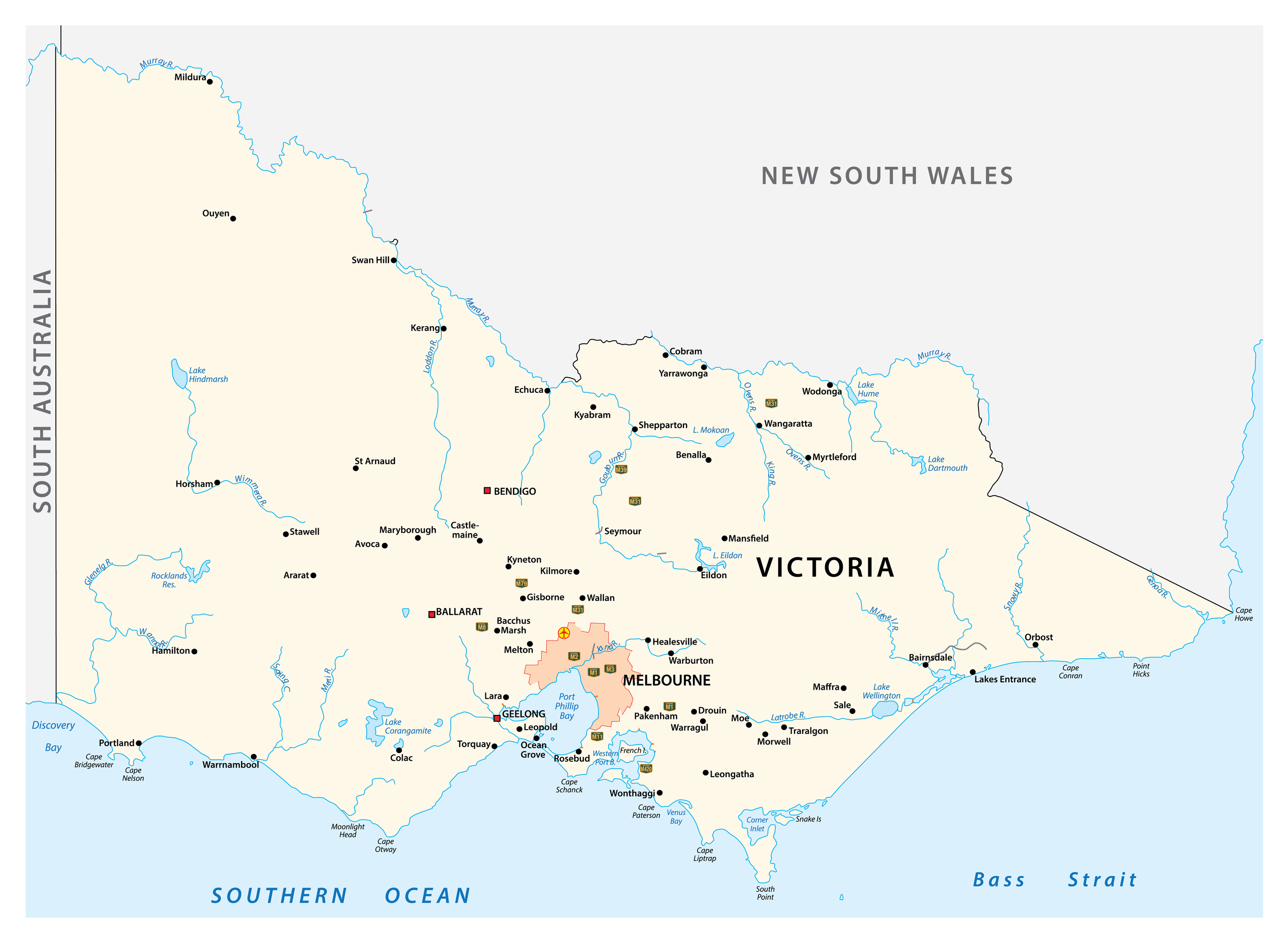 Victoria Maps & Facts - World Atlas