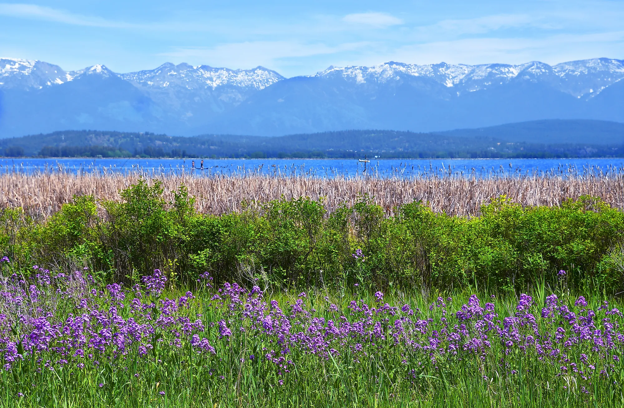 Flathead Lake in Bigfork, Montana.
