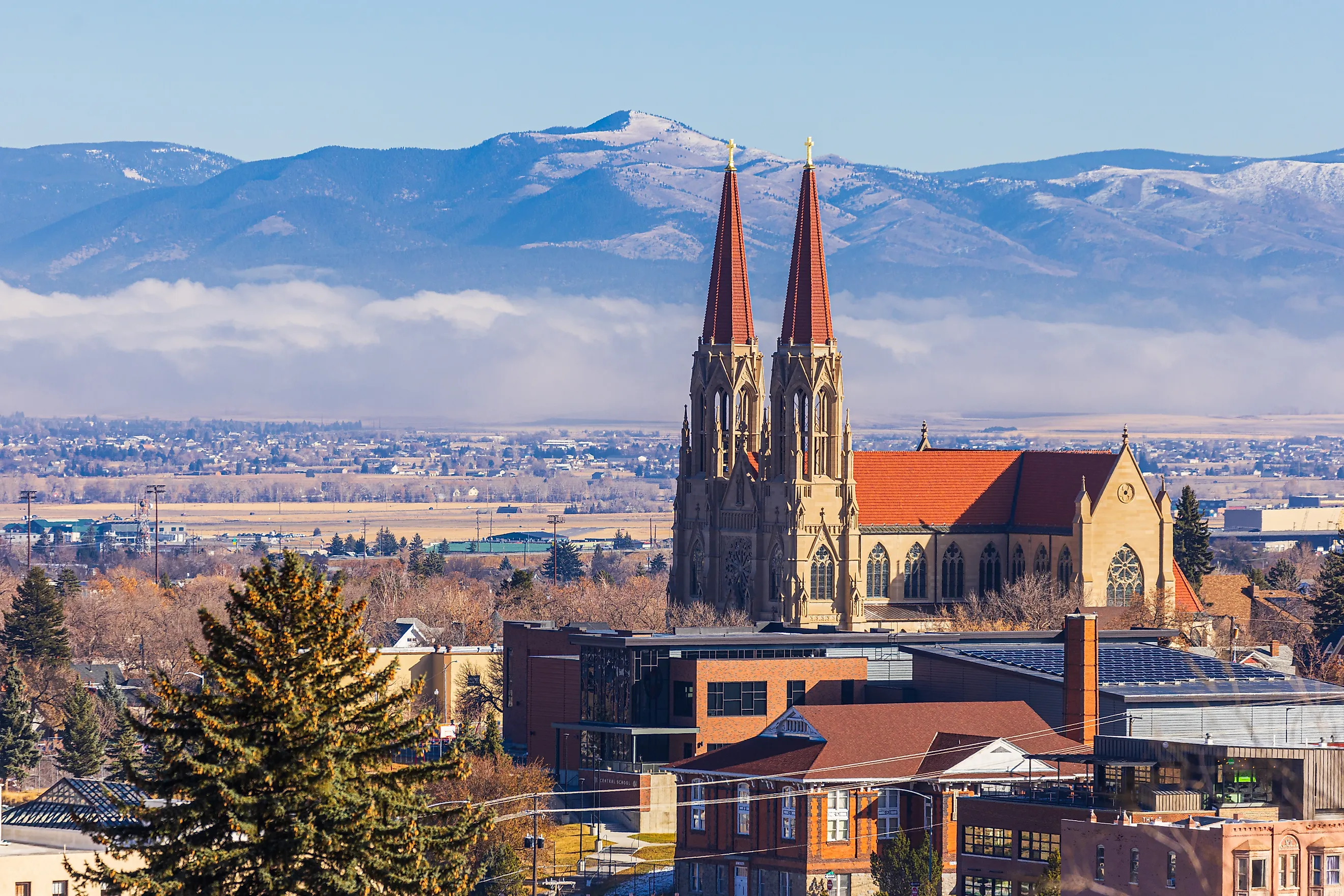 Cathedral of St. Helena in Helena, Montana.
