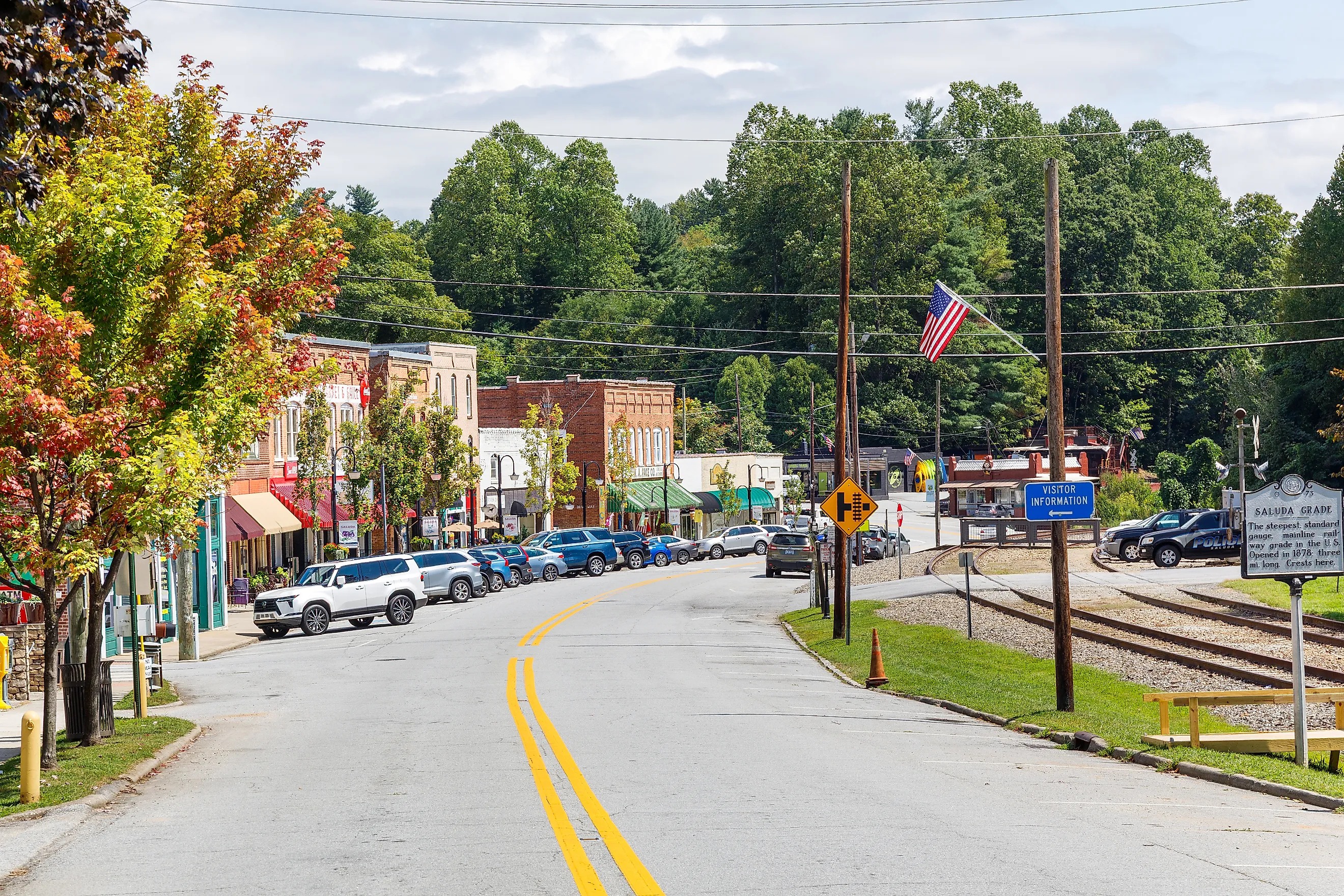 Main Street, Saluda, NC, via :J. Michael Jones on iStock.com
