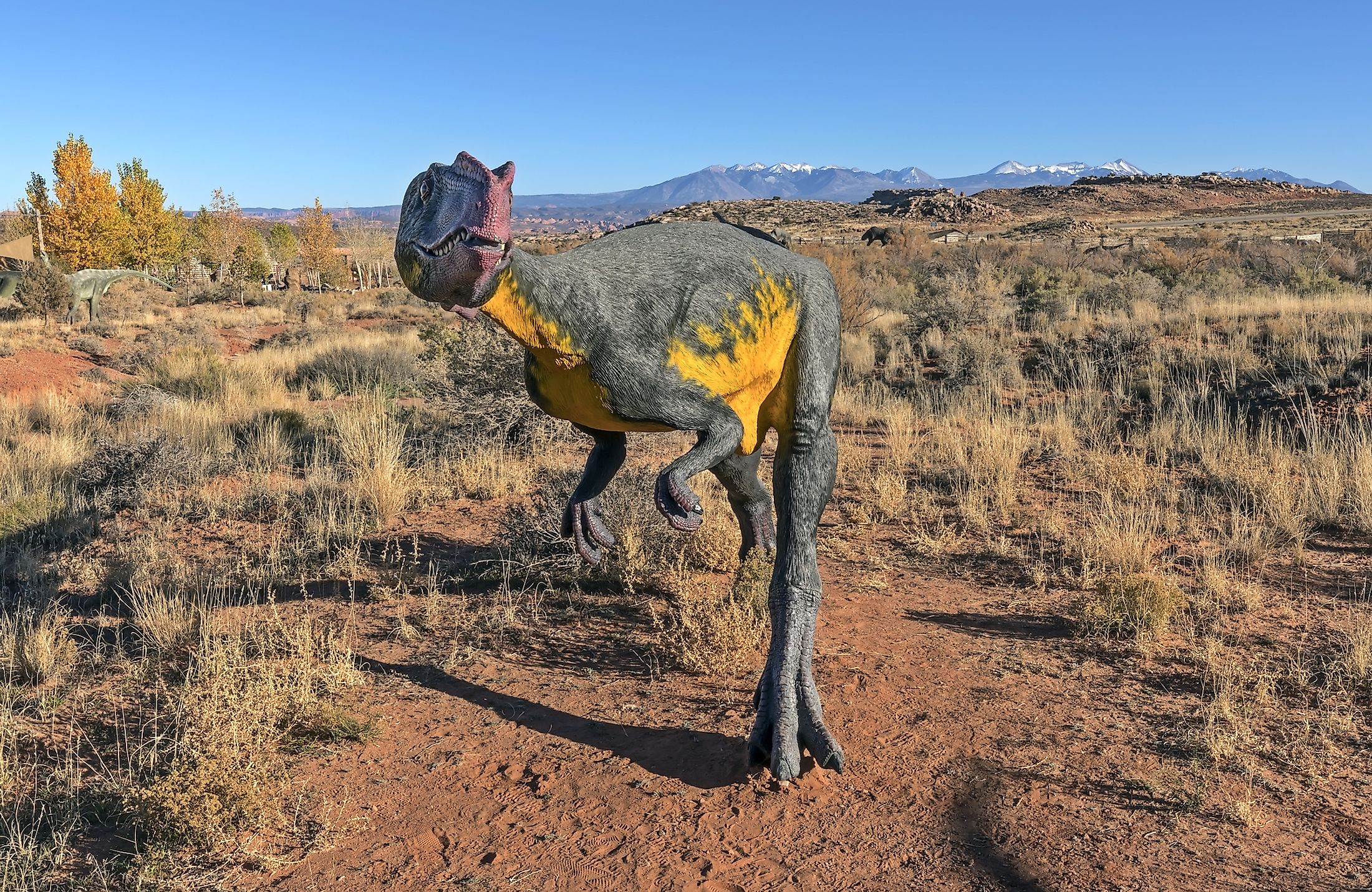 Dinosaur. Editorial credit: Geofox / Shutterstock.co