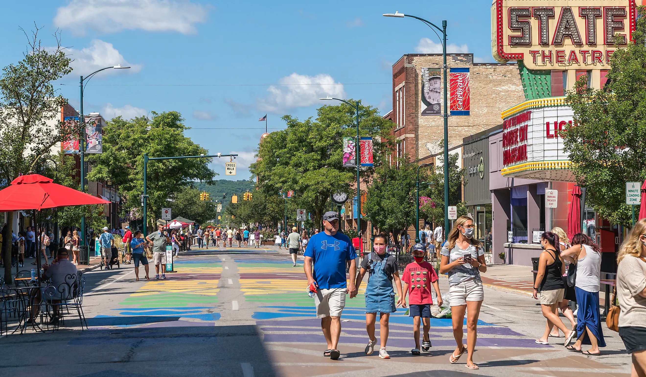 Downtown Traverse City, Michigan. (Image credit Heidi Besen via Shutterstock)