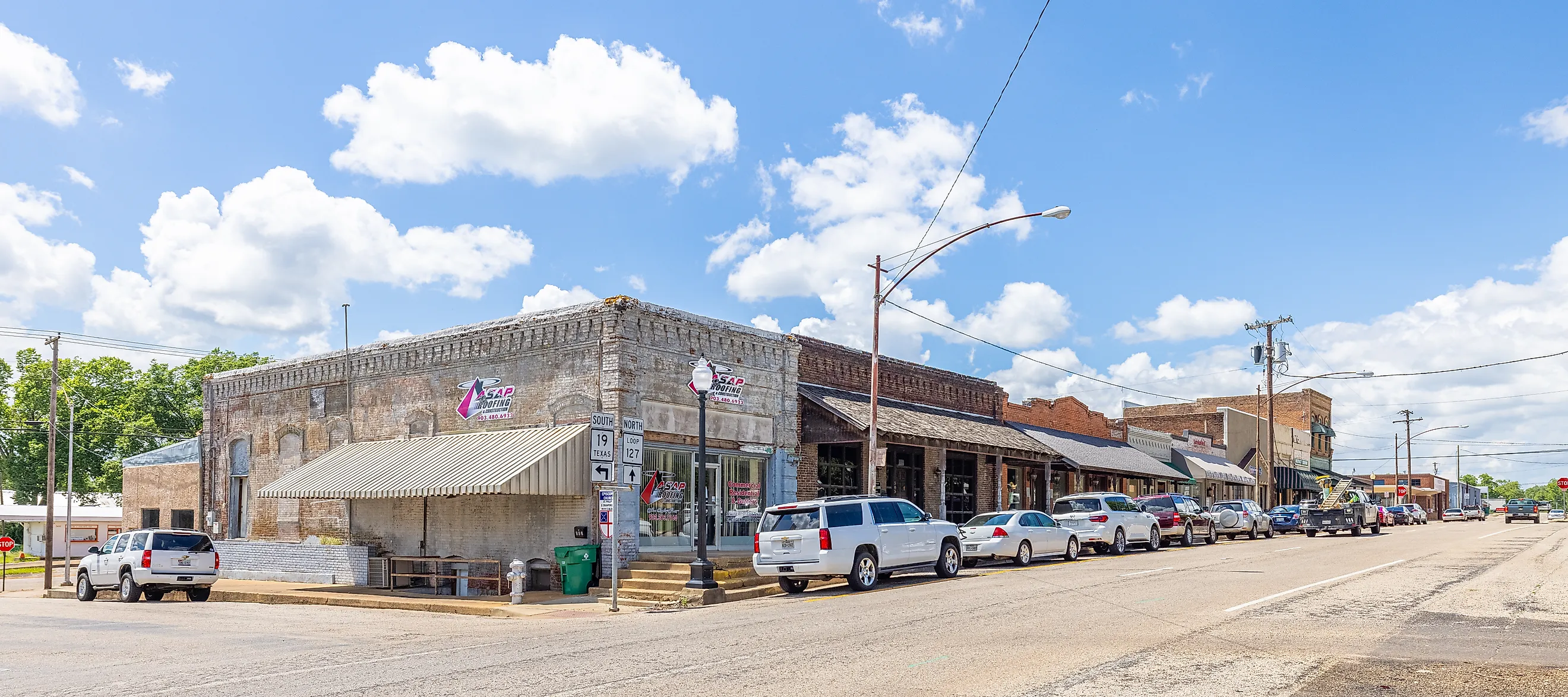 Palestine, Texas, USA. Editorial credit: Roberto Galan / Shutterstock.com