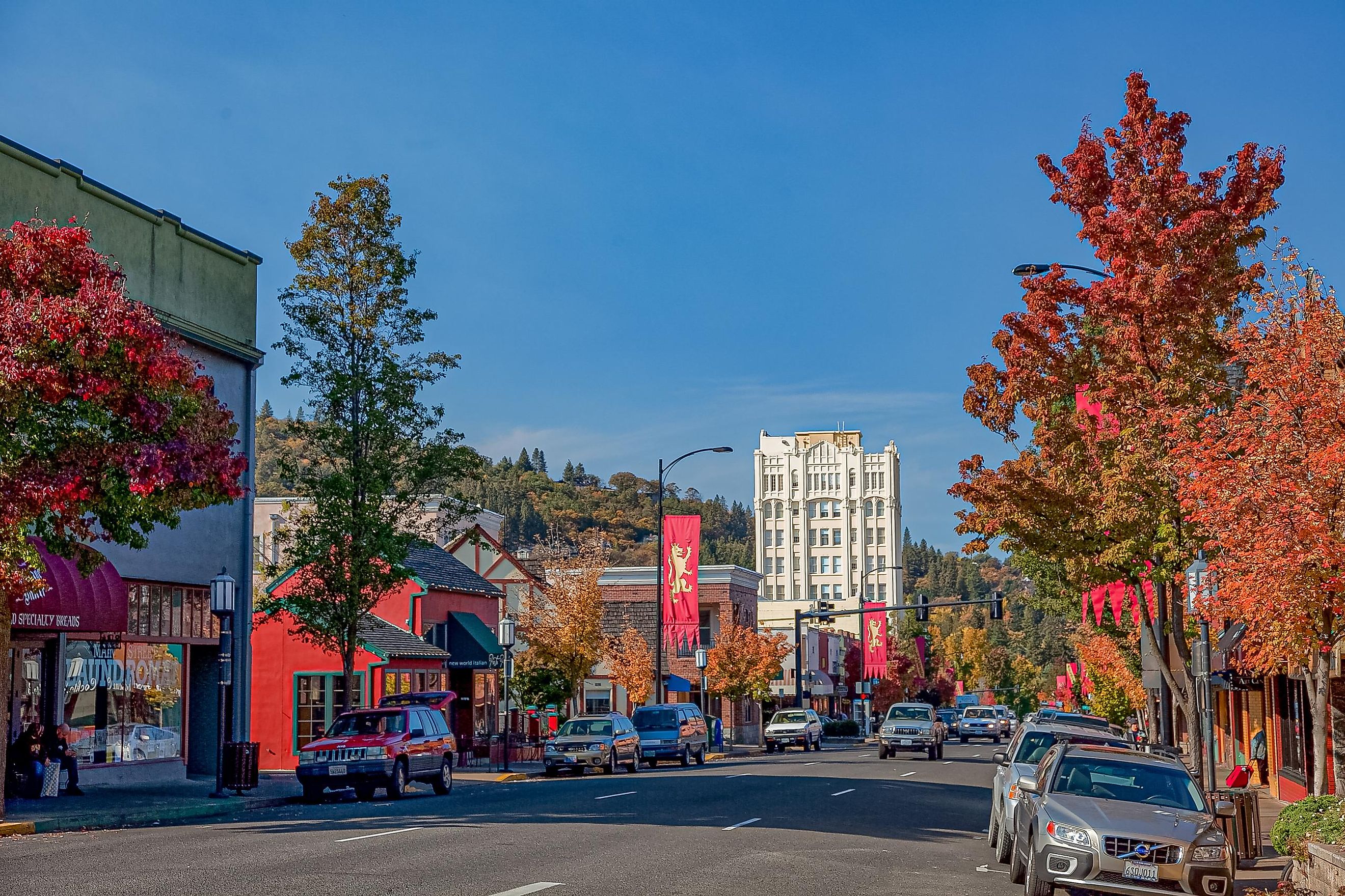 Fall colors in Ashland, Oregon