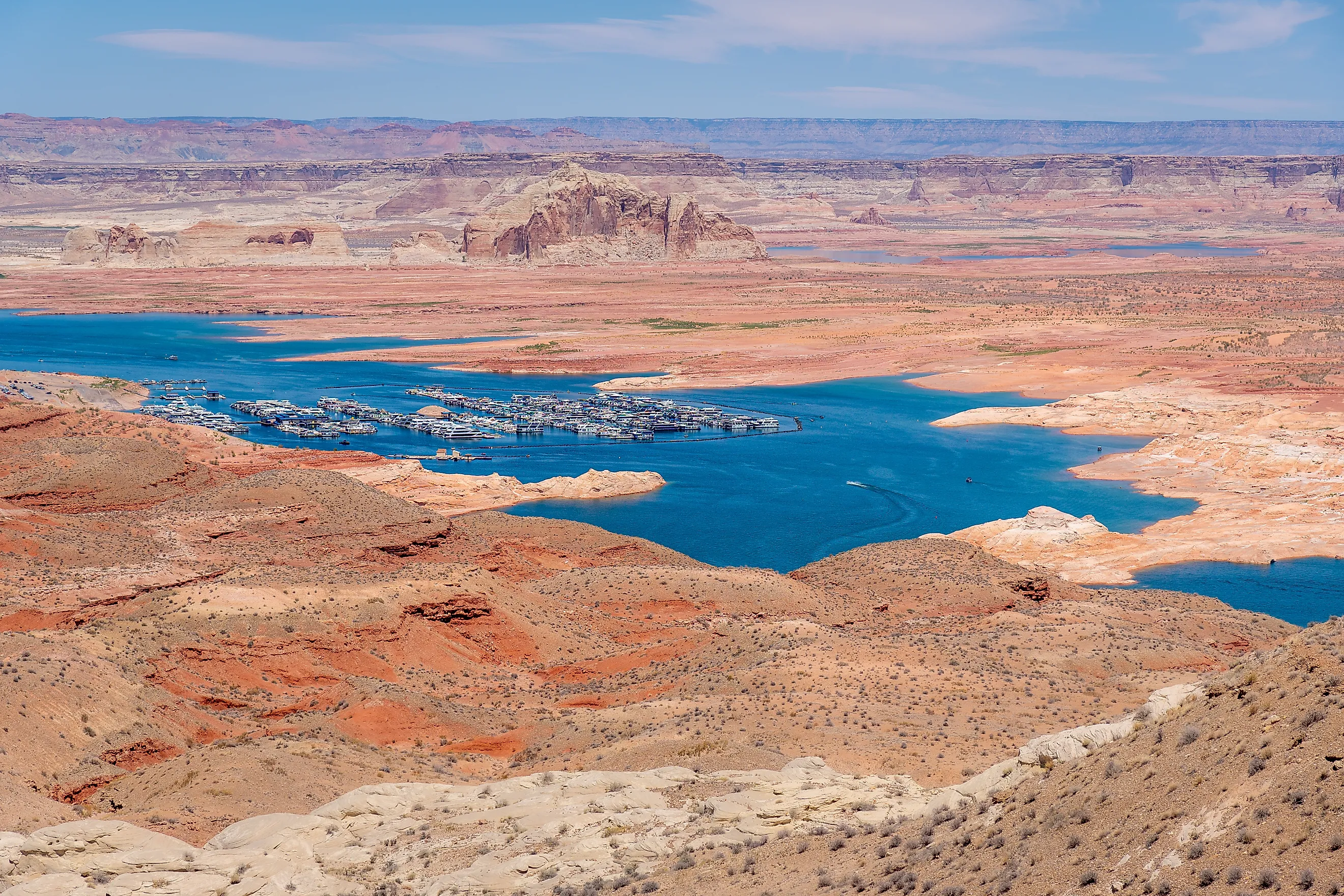 Severe Drought at Lake Powell 