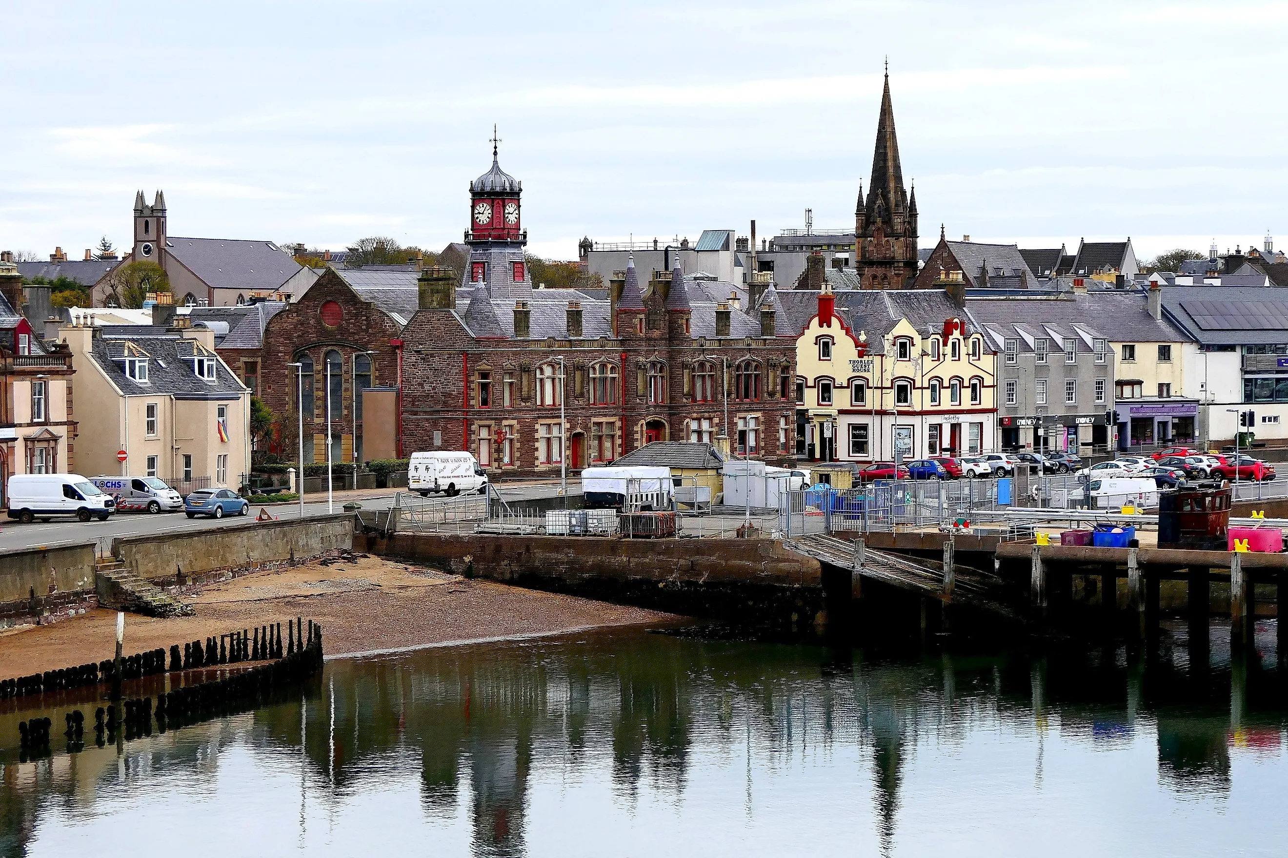 Arriving by cruise ship in the charming historic town, capital of the Outer Hebrides. Editorial credit: iralgo74 / Shutterstock.com