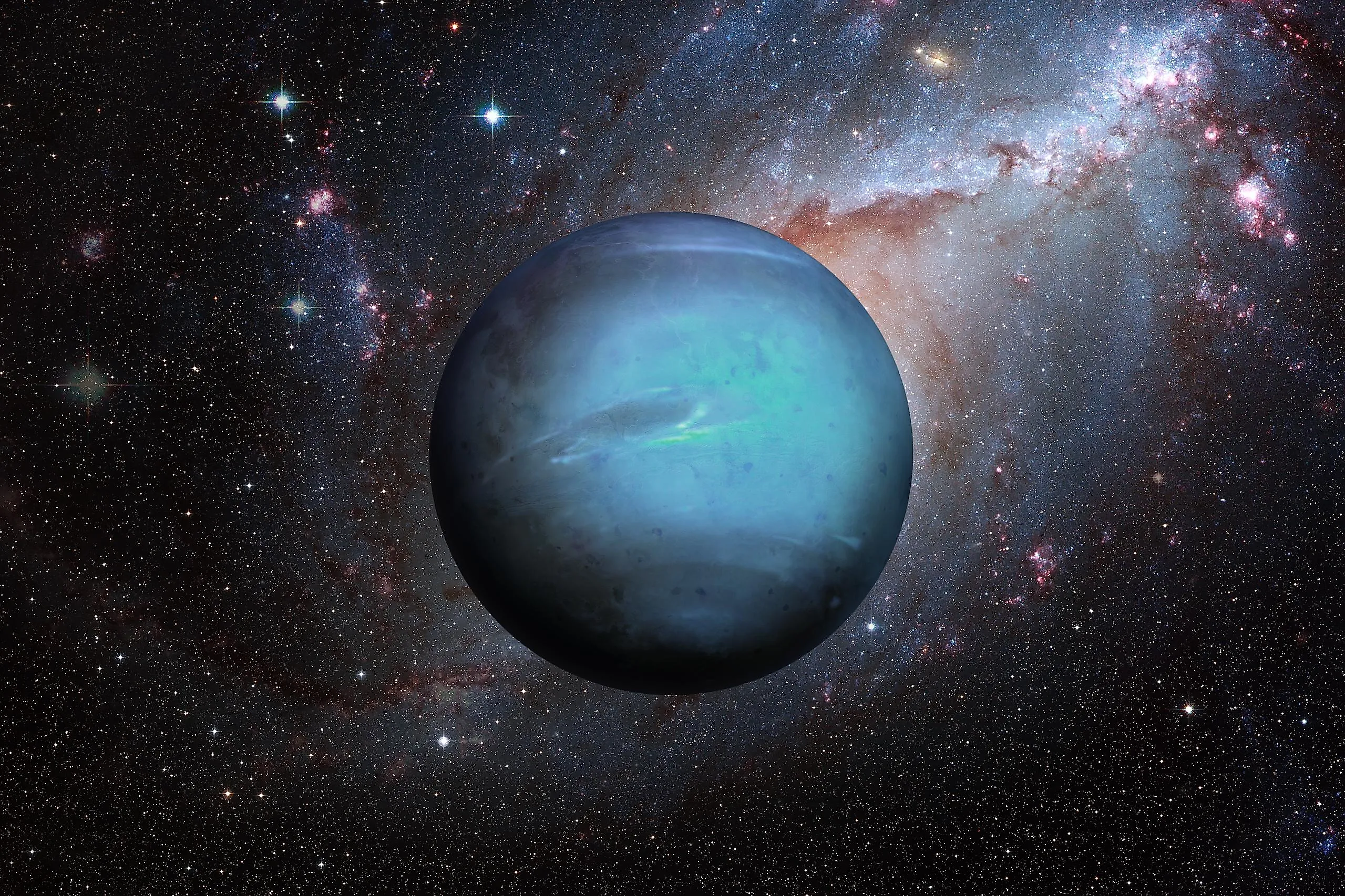Neptune, the Eighth Furthest Planet from the Sun.