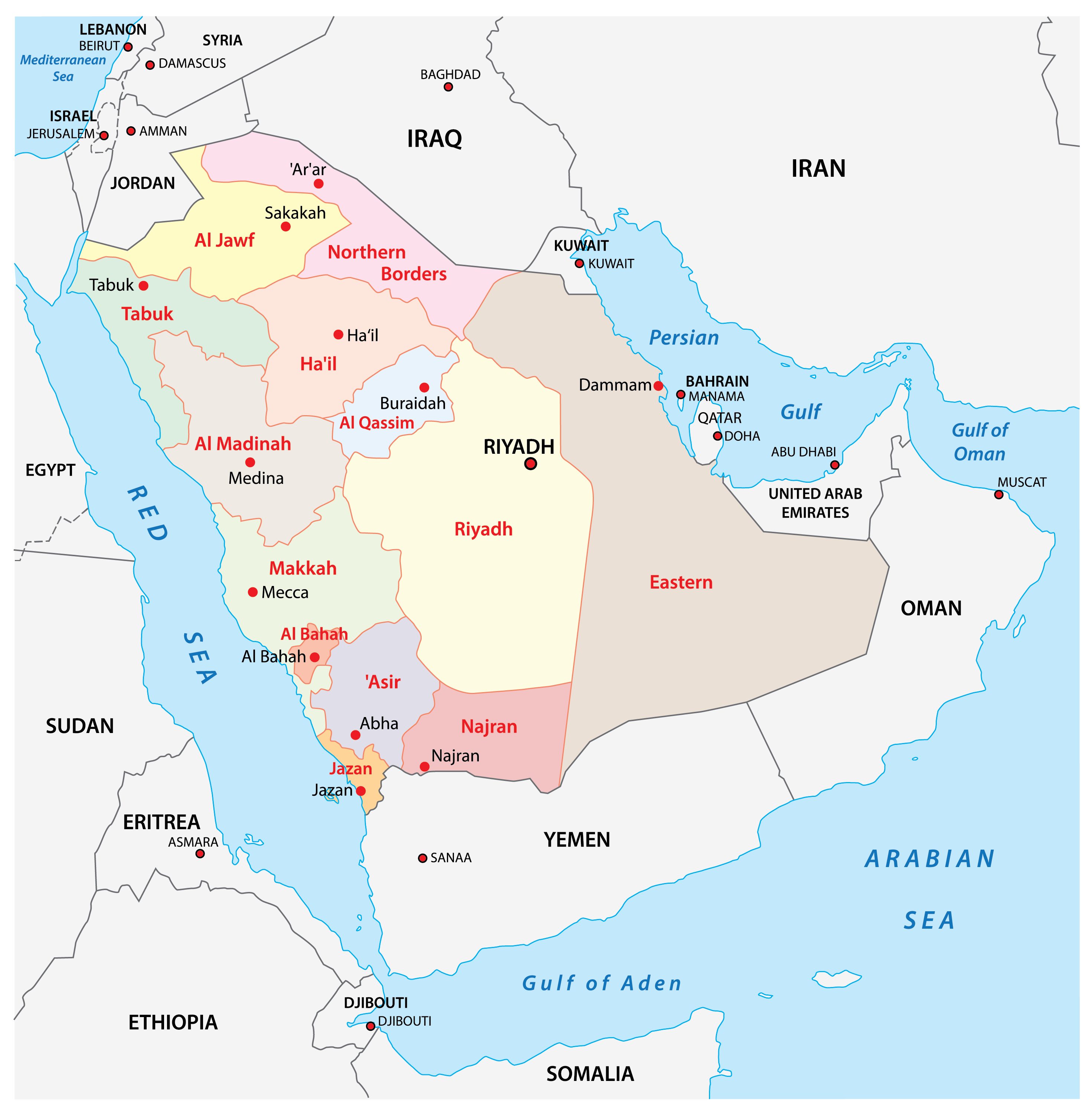 Saudi Arabia Maps Facts World Atlas Saudi Arabia Maps Facts World Atlas