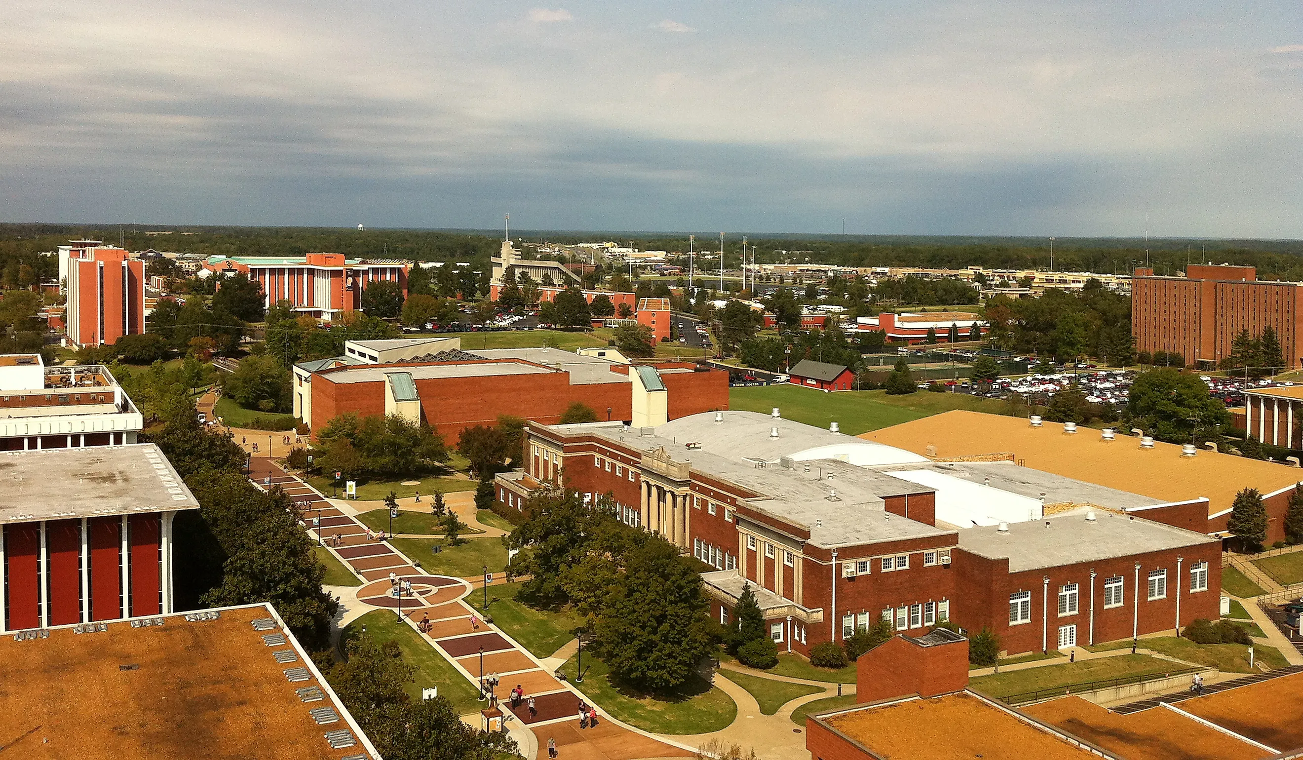 Aerial view of Murray, Kentucky. Image credit: wkms via Flickr.com.