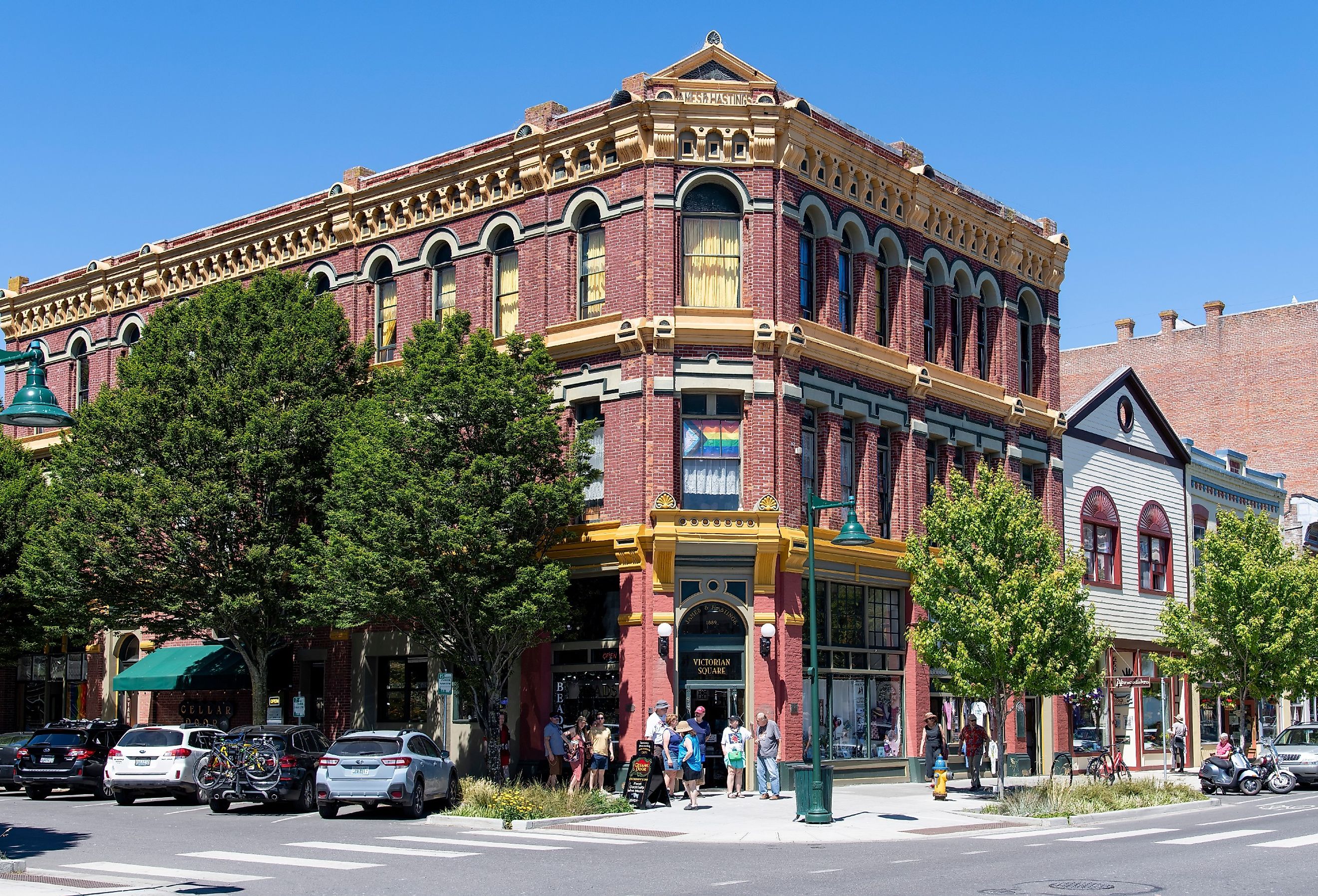 Downtown Water Street in Port Townsend Historic District. Image credit 365 Focus Photography via Shutterstock