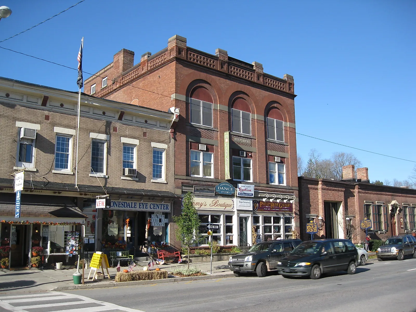 Honesdale, Pennsylvania, By Doug Kerr, https://creativecommons.org/licenses/by-sa/2.0, https://commons.wikimedia.org/w/index.php?curid=25280805