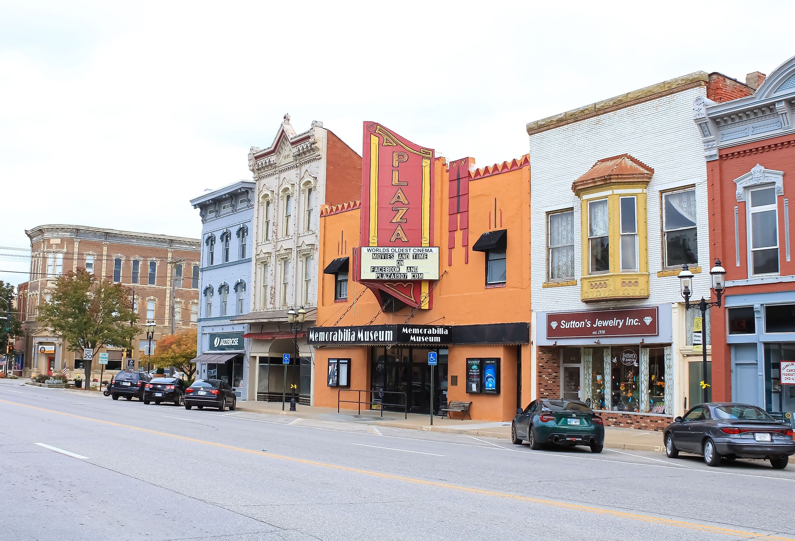 Downtown buildings in Ottawa, Kansas. Image credit Sabrina Janelle Gordon via Shutterstock