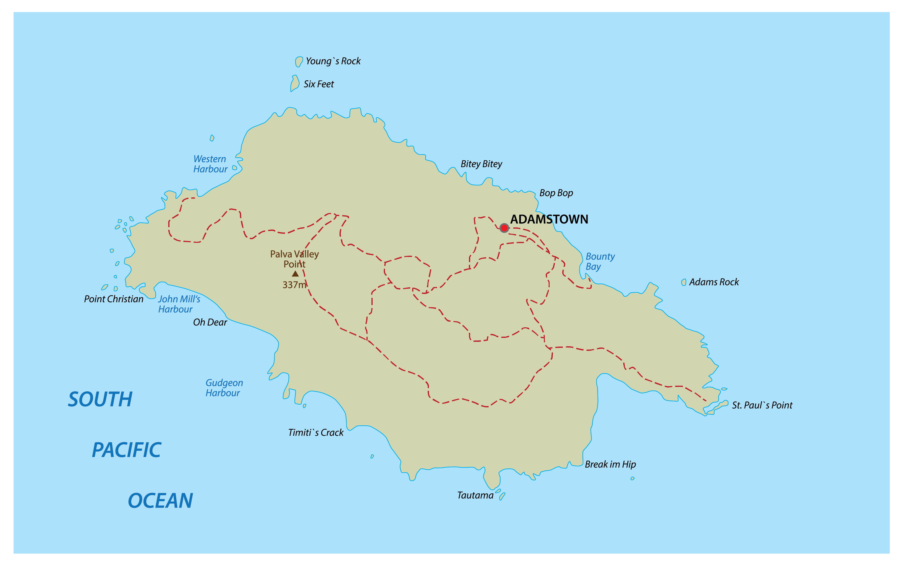 Pitcairn Maps & Facts - World Atlas