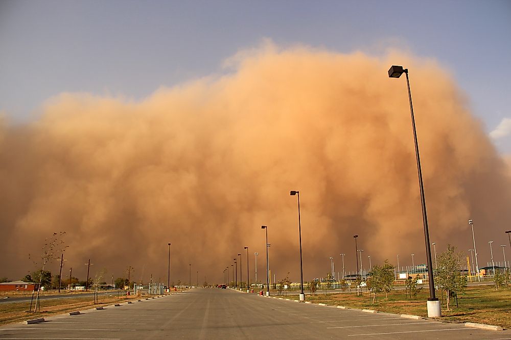 What Is A Dust Storm? WorldAtlas