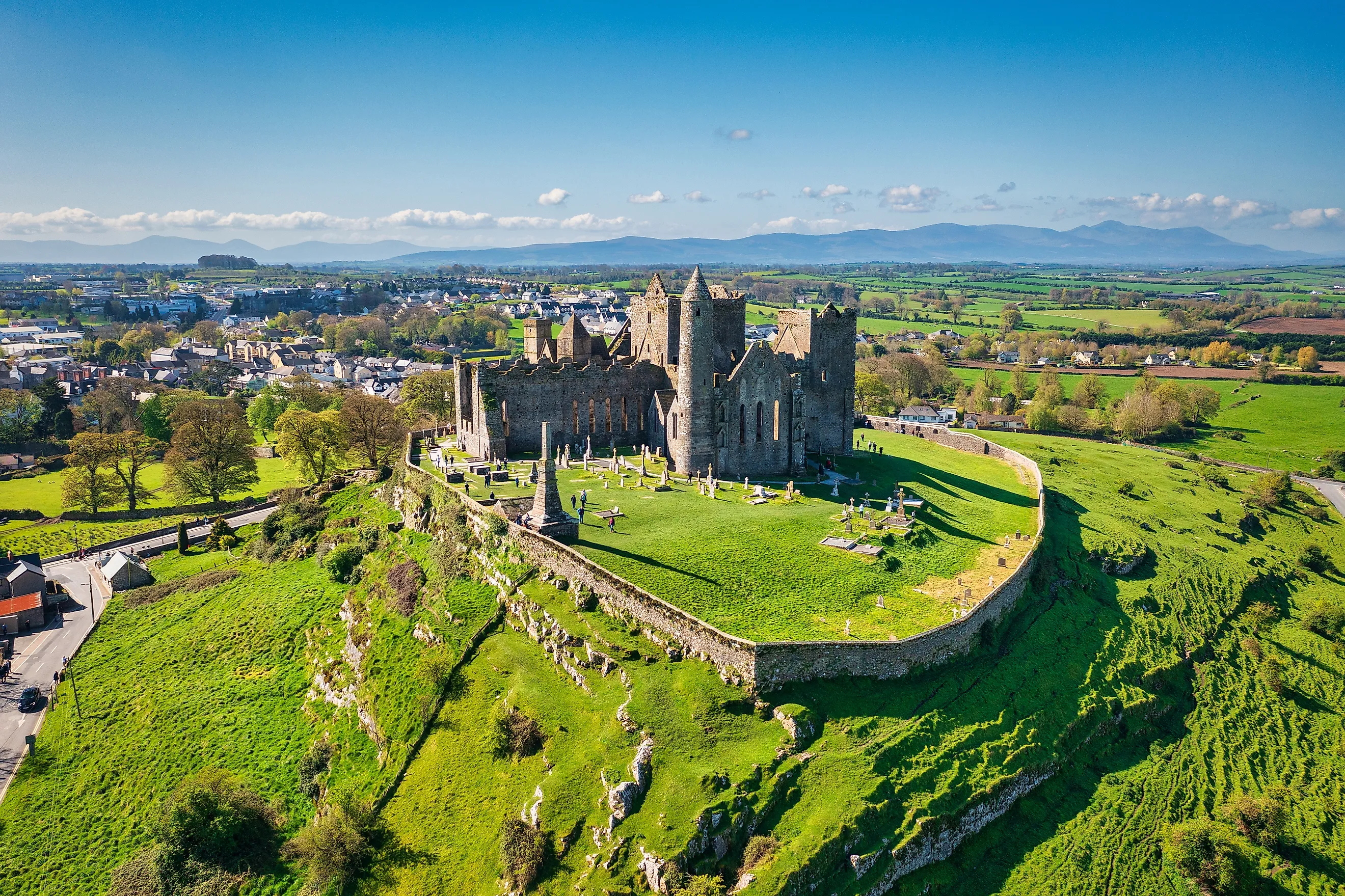 The Rock of Cashel - historical site located at Cashel, County Tipperary, Ireland.