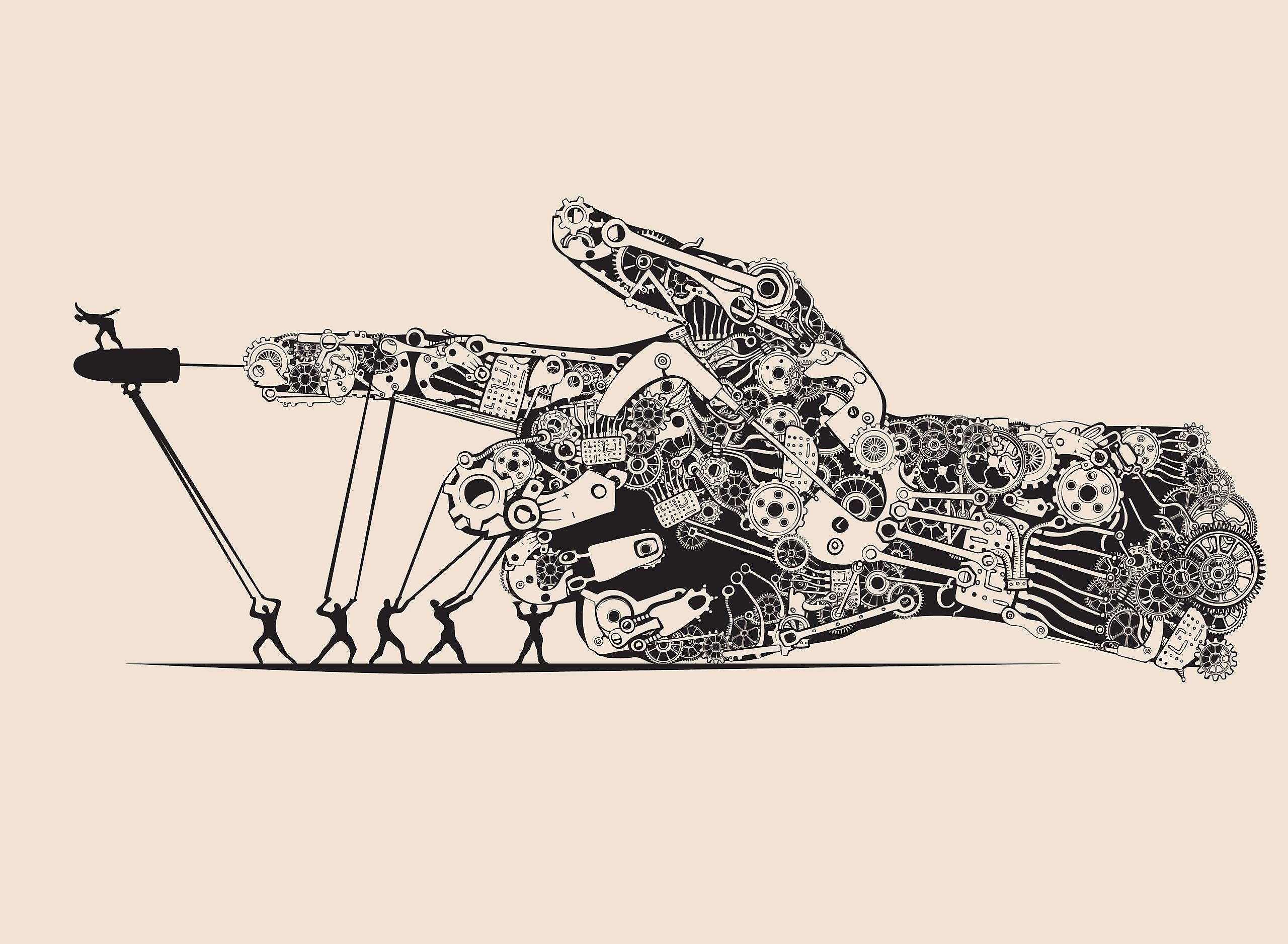 From revolvers to nuclear bombs, humankind has shown remarkable craftsmanship when it comes to creating tools of destruction.