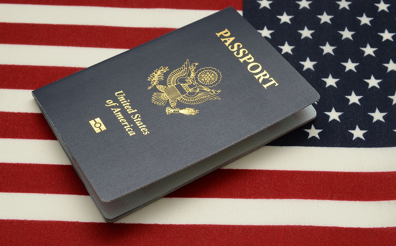 An American passport.