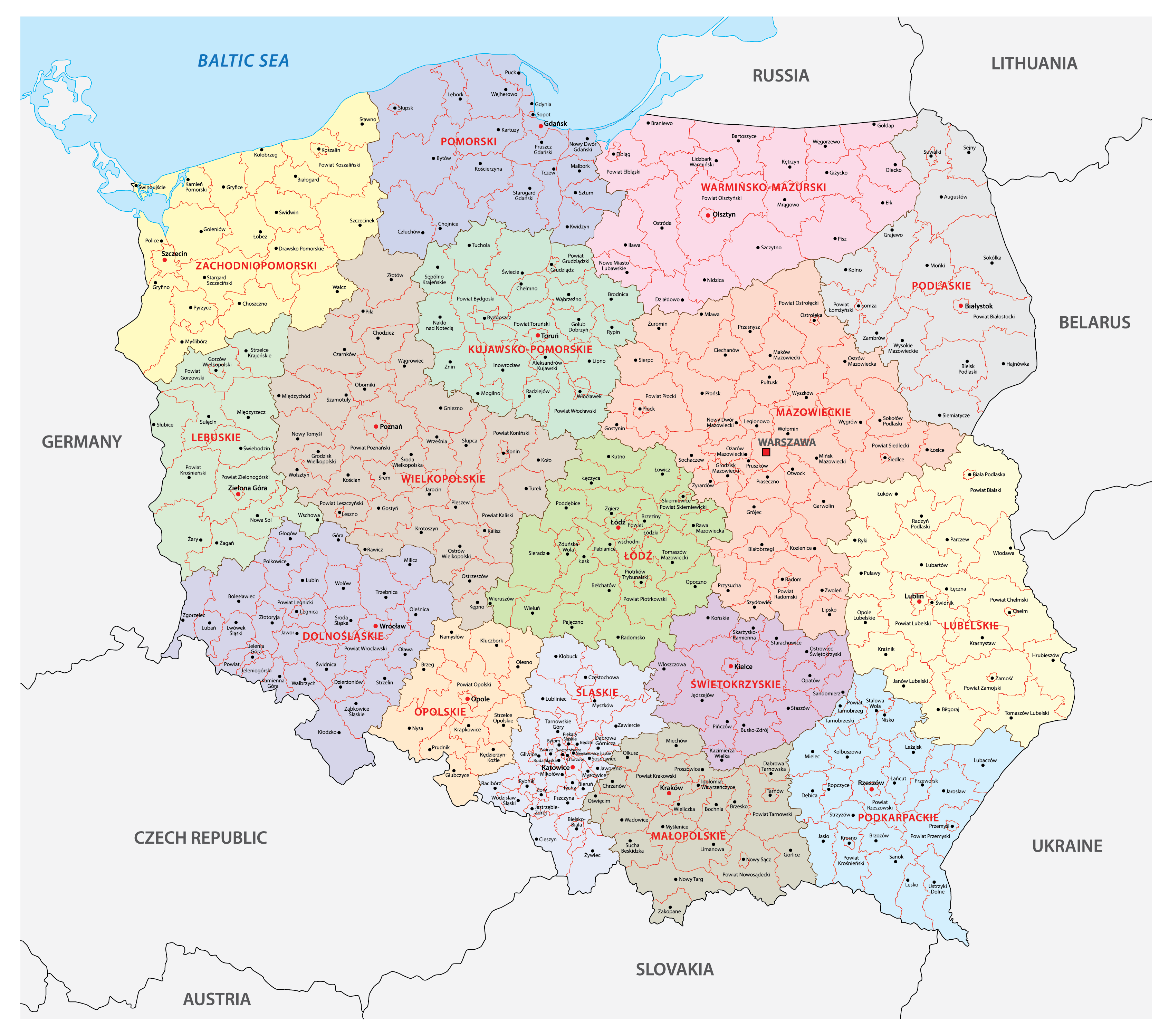 Poland Map Poland Introduces New Changes To Act On Foreigners To Deal