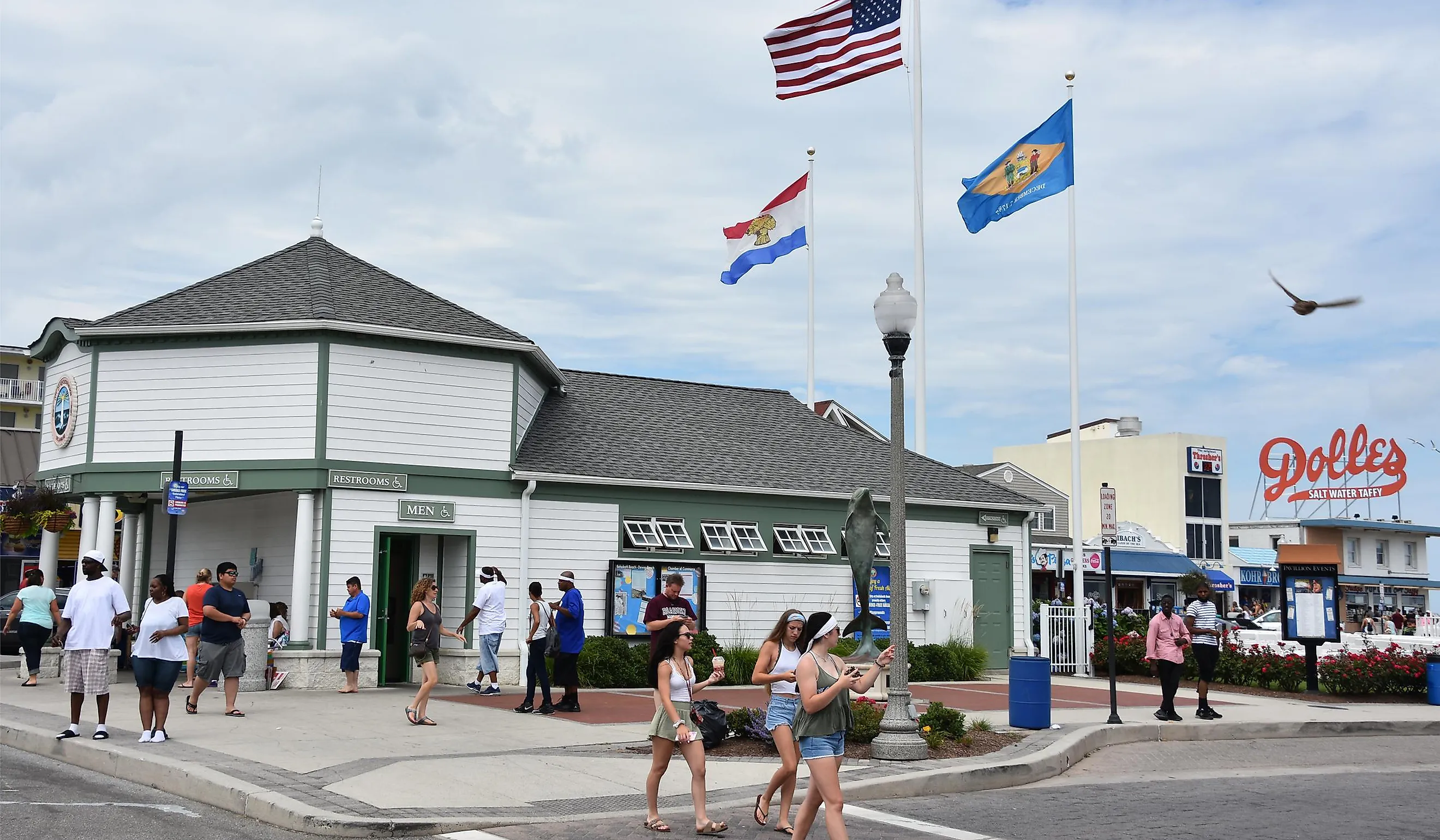 Boardwalk at Rehoboth Beach in Delaware. Image credit Ritu Manoj Jethani via Shutterstock.com