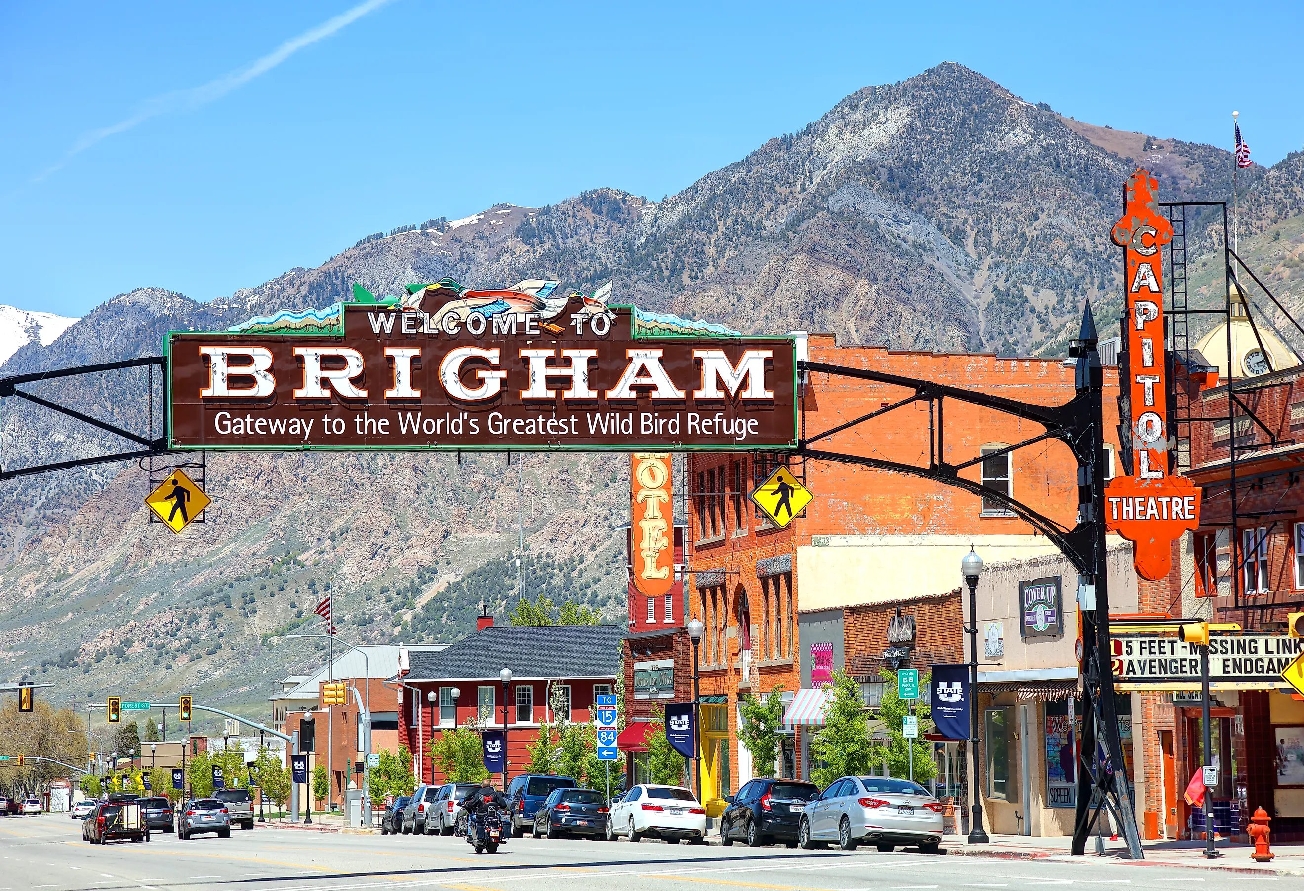 Brigham City, Utah, via DenisTangeyJr / iStock.com