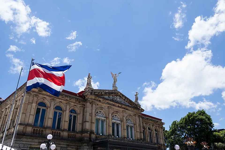 The National Theatre of Costa Rica in San José.