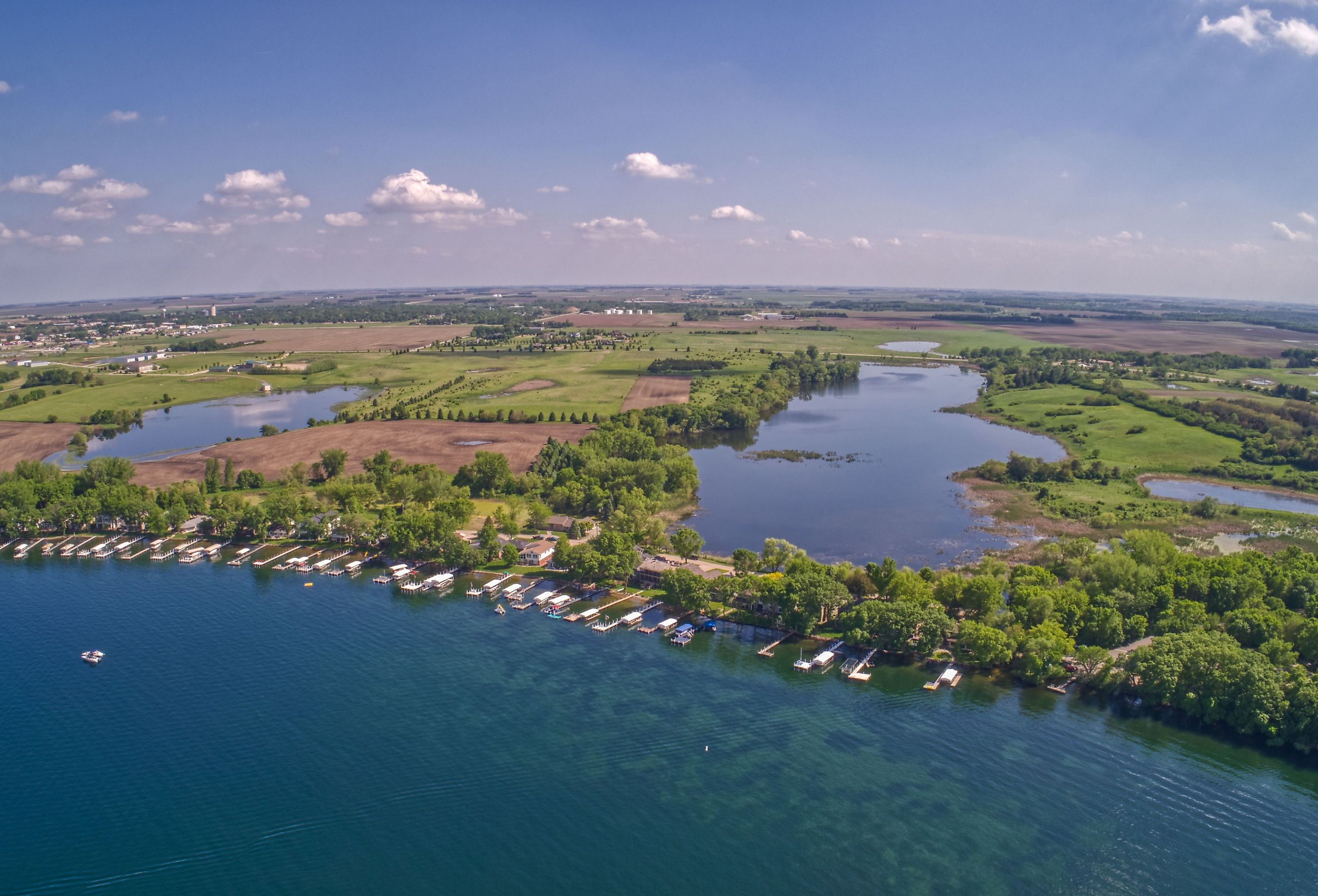 Lake Okoboji. Image credit Jacob Boomsma via Shutterstock