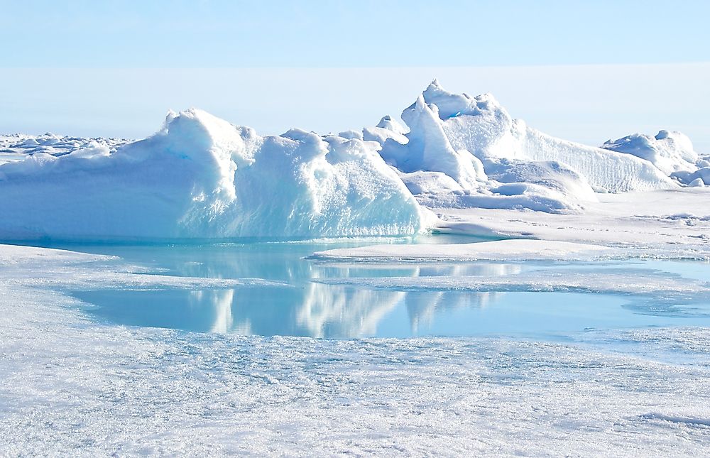 The North Pole, where the IDL originates.