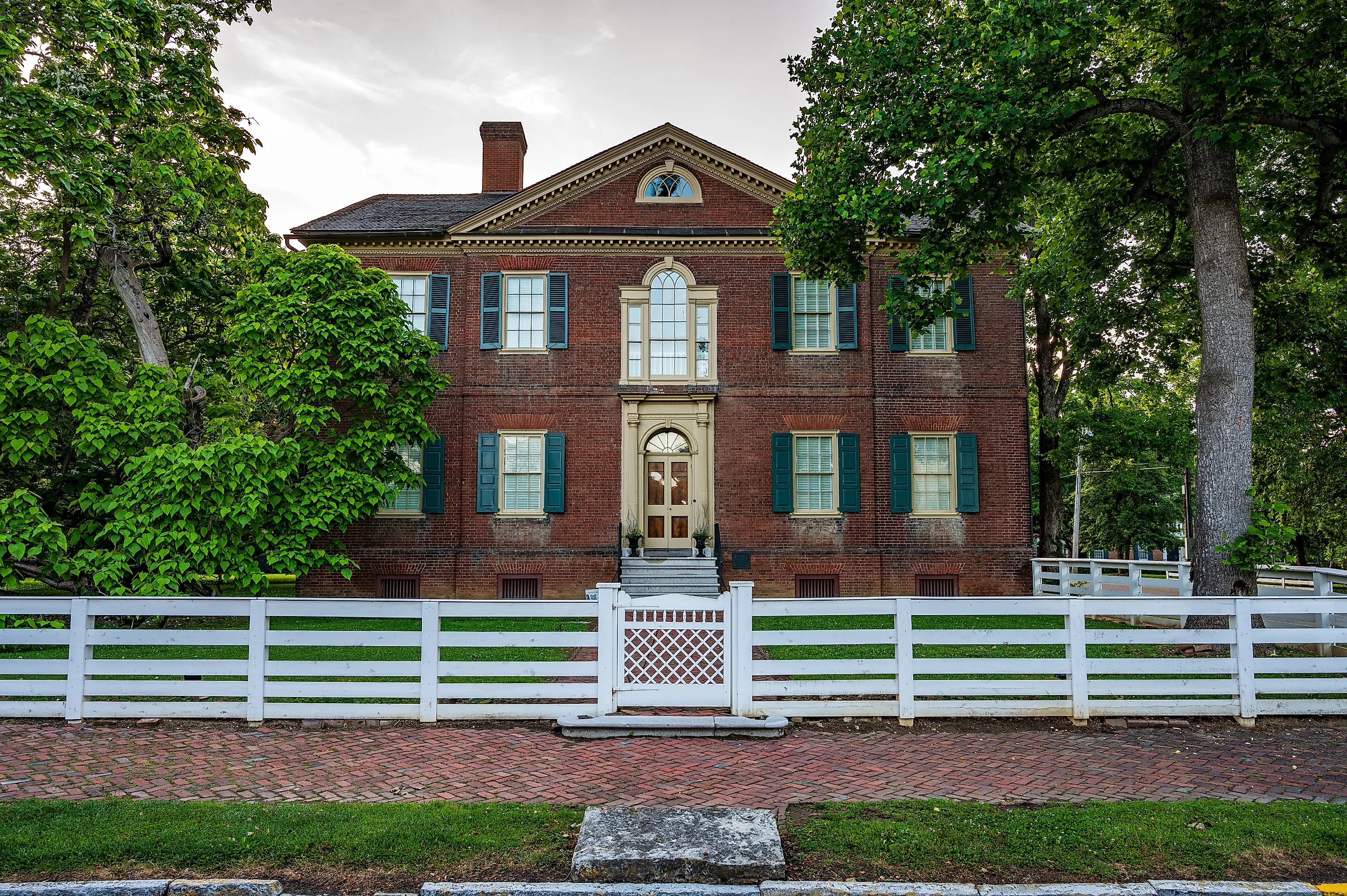 Historic Old Liberty Hall Museum and House in Frankfort, Kentucky.