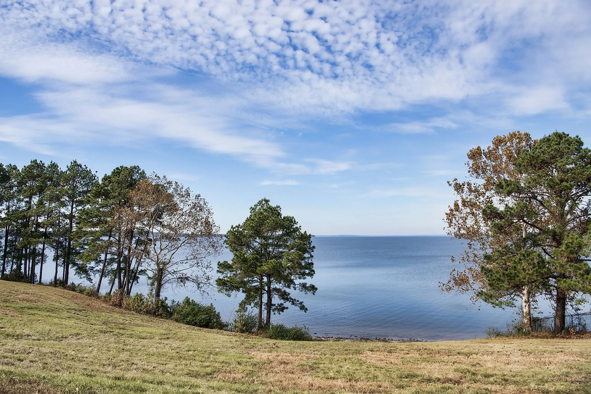 Toledo Bend Reservoir in Louisiana