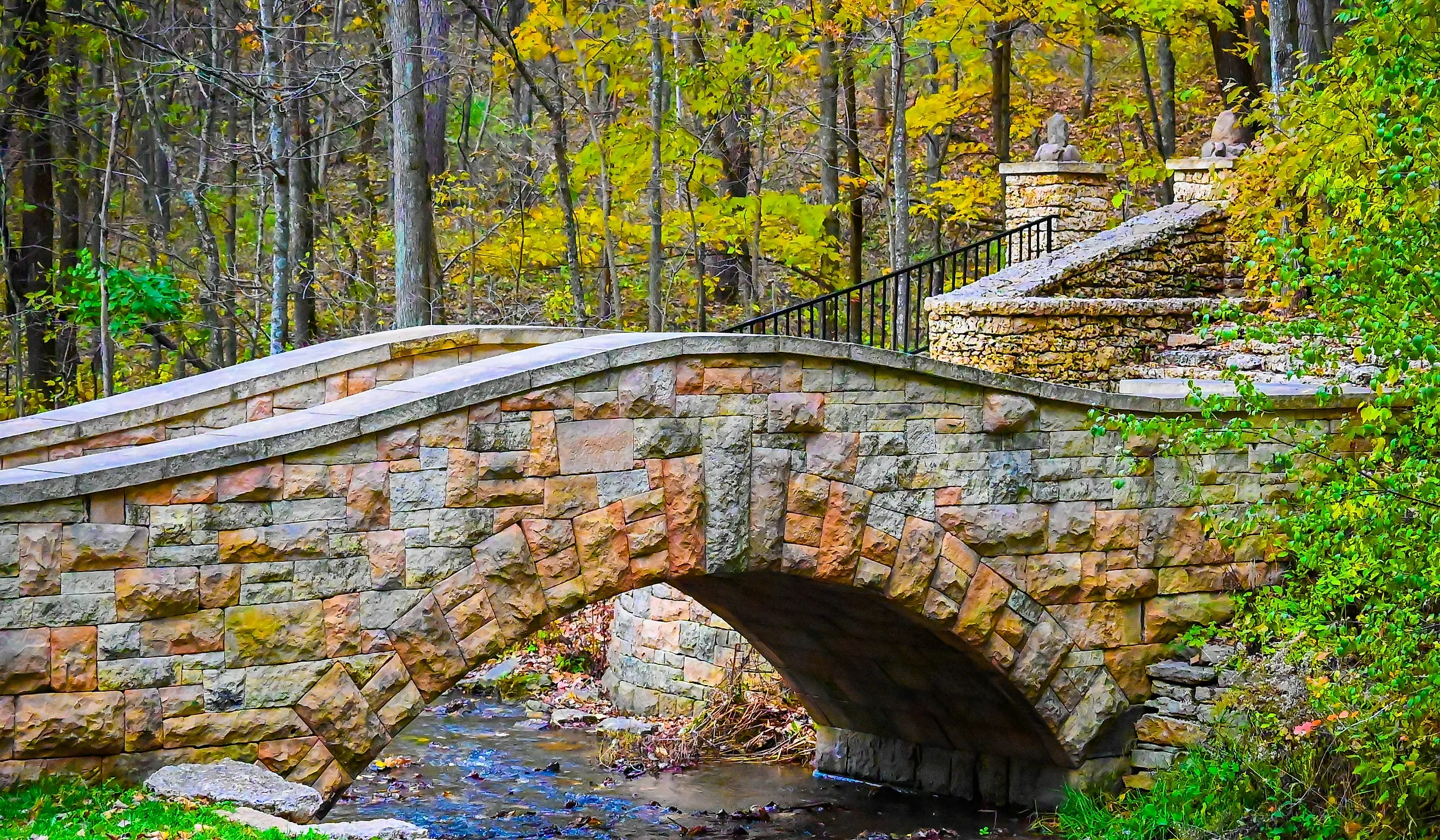 Dunning's Spring Park in Decorah, Iowa.