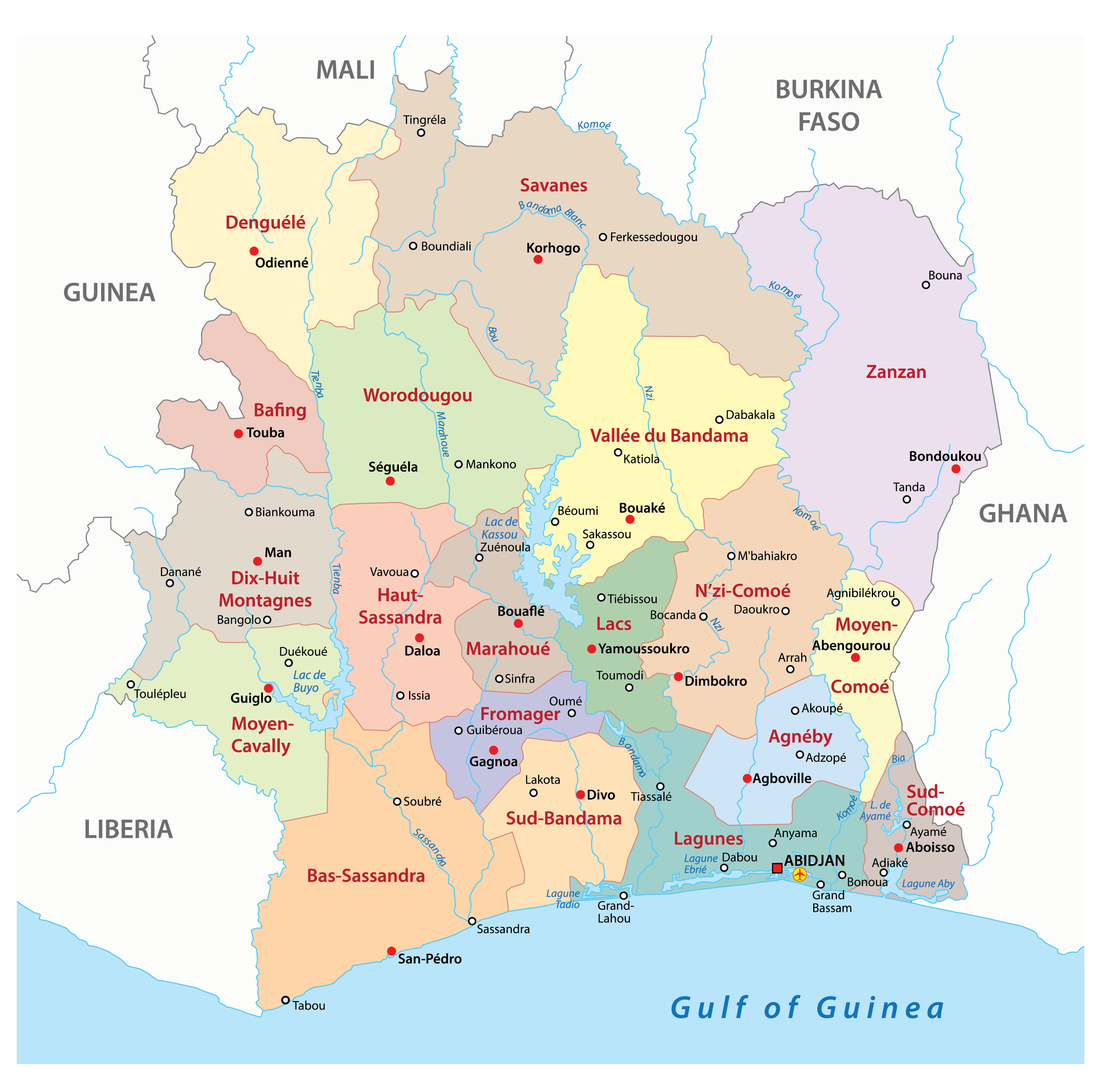 List of cities in Ivory Coast - Wikipedia