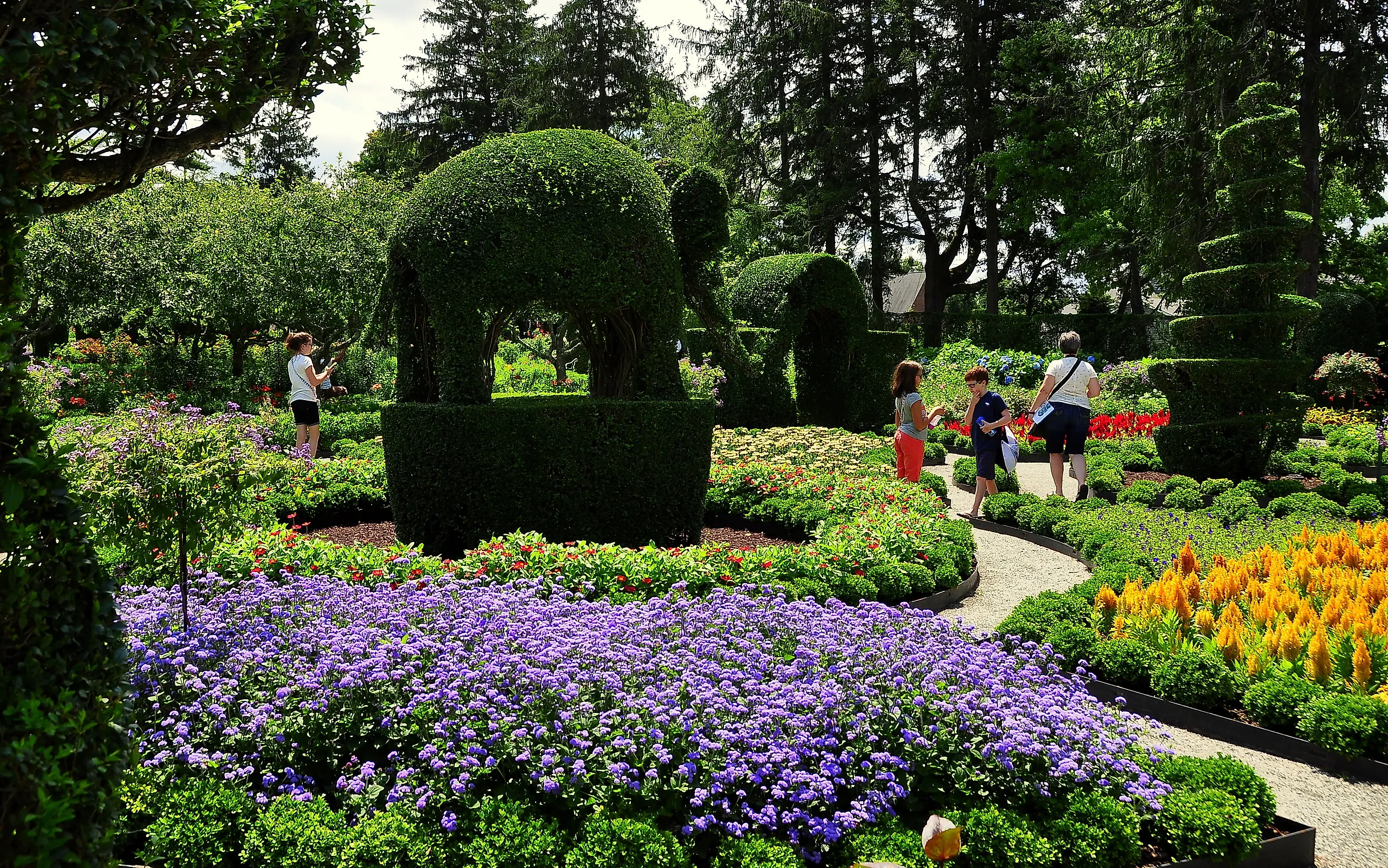 The Green Animals Topiary Garden in Portsmouth, Rhode Island. Image credit: LEE SNIDER PHOTO IMAGES / Shutterstock.com.