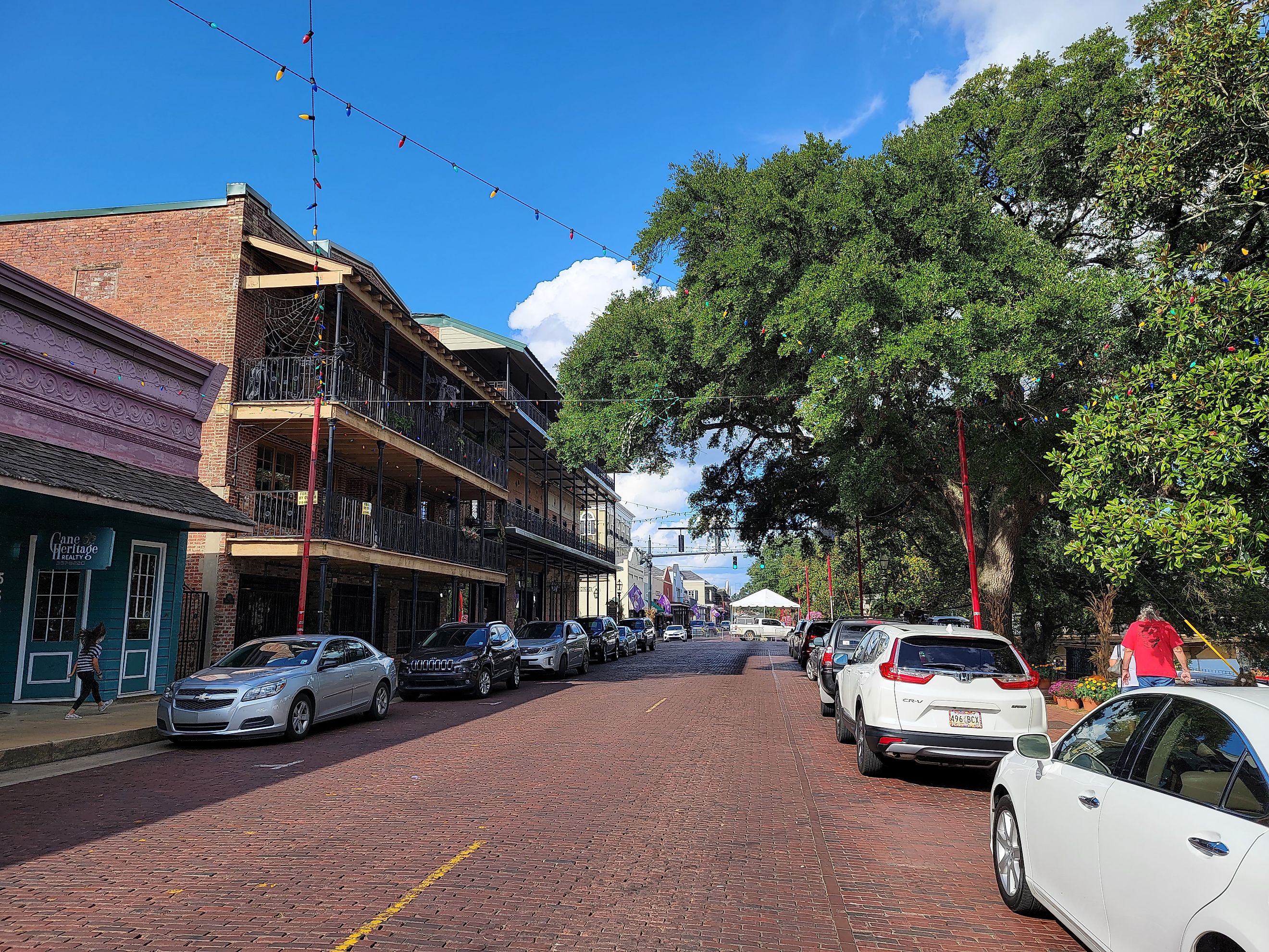 Downtown view of Natchitoches in Louisiana. Editorial credit: VioletSkyAdventures / Shutterstock.com