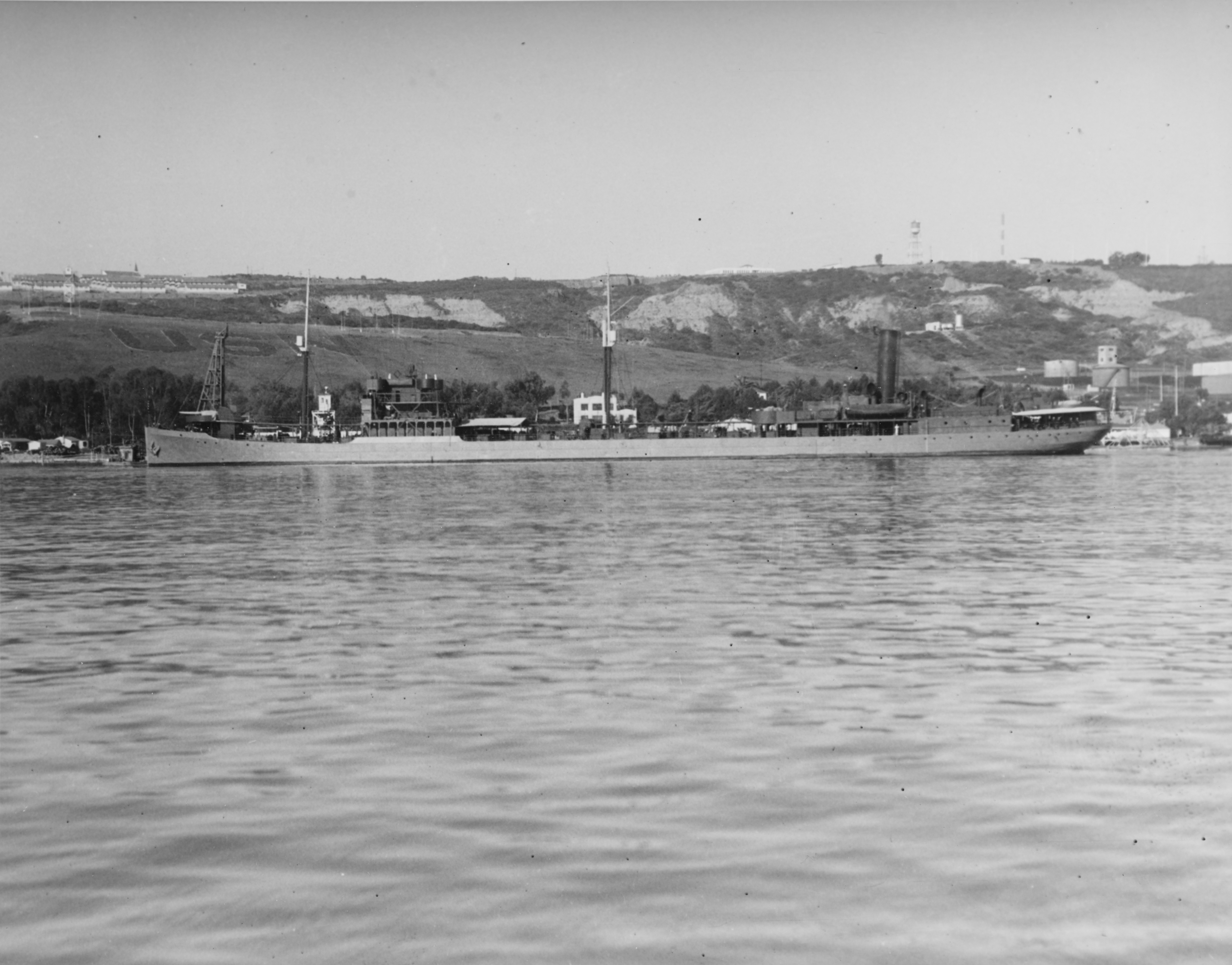 The USS Ramapo. 