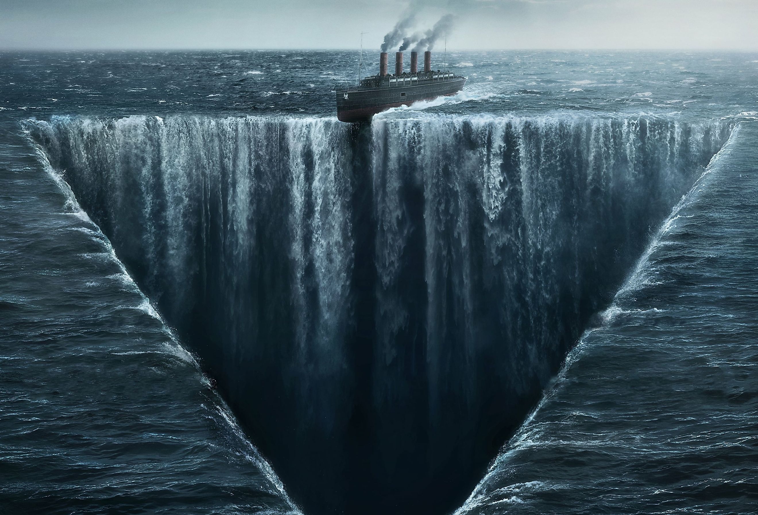 Artist interpretation that depicts the mystery and allure of The Bermuda Triangle.