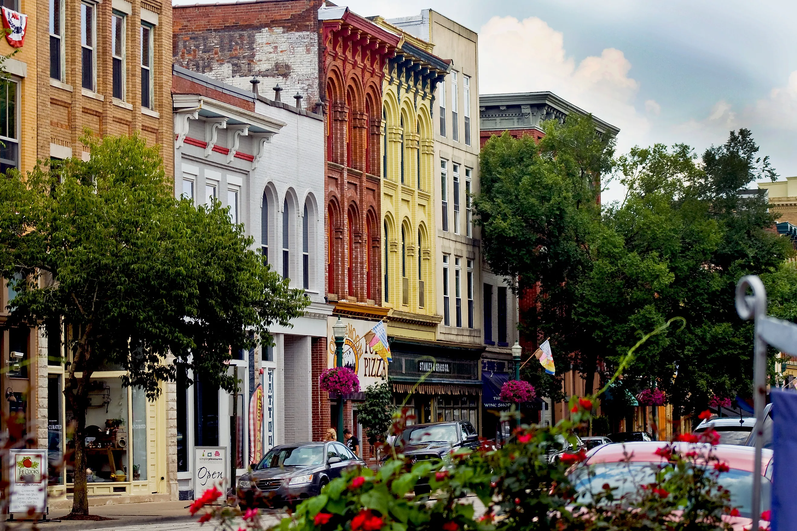 downtown Marietta, Ohio via AClockworkPink on Flickr