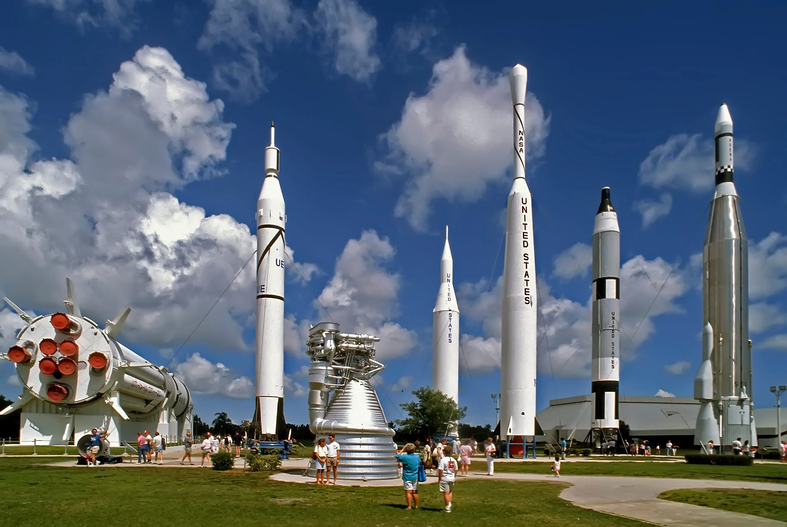 Space Port at the Space Center in Cape Canaveral, Florida.