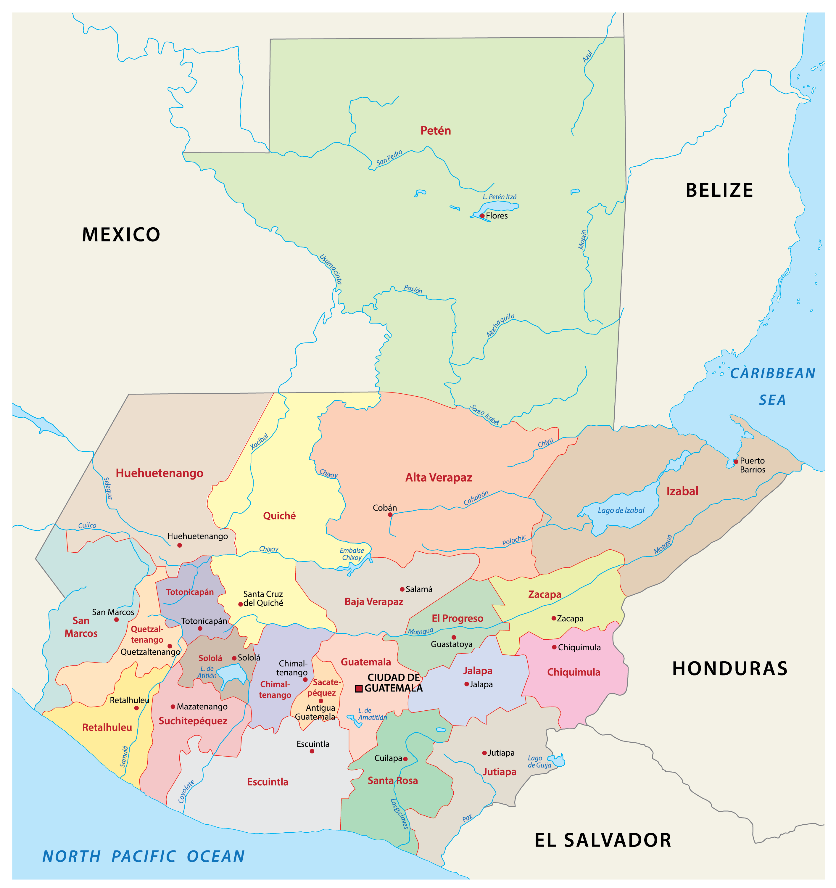 Guatemala Maps & Facts - World Atlas