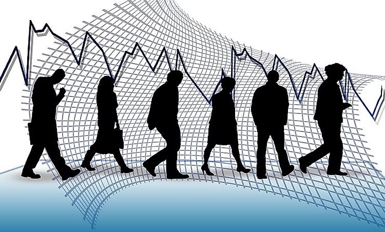 Job security and employment rates are important indicators of the economic well-being of a nation.