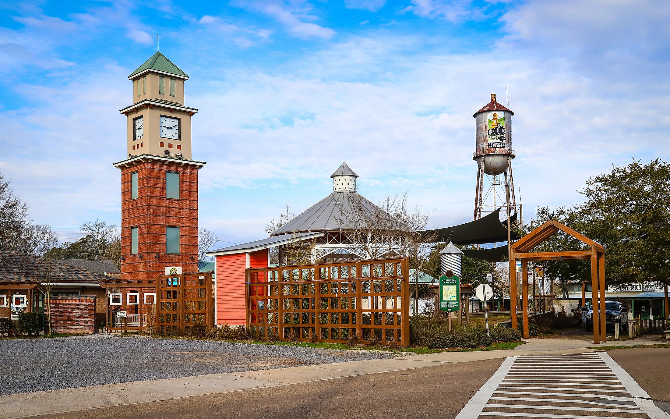 Downtown Covington, Louisiana. Editorial credit: Wirestock Creators / Shutterstock.com