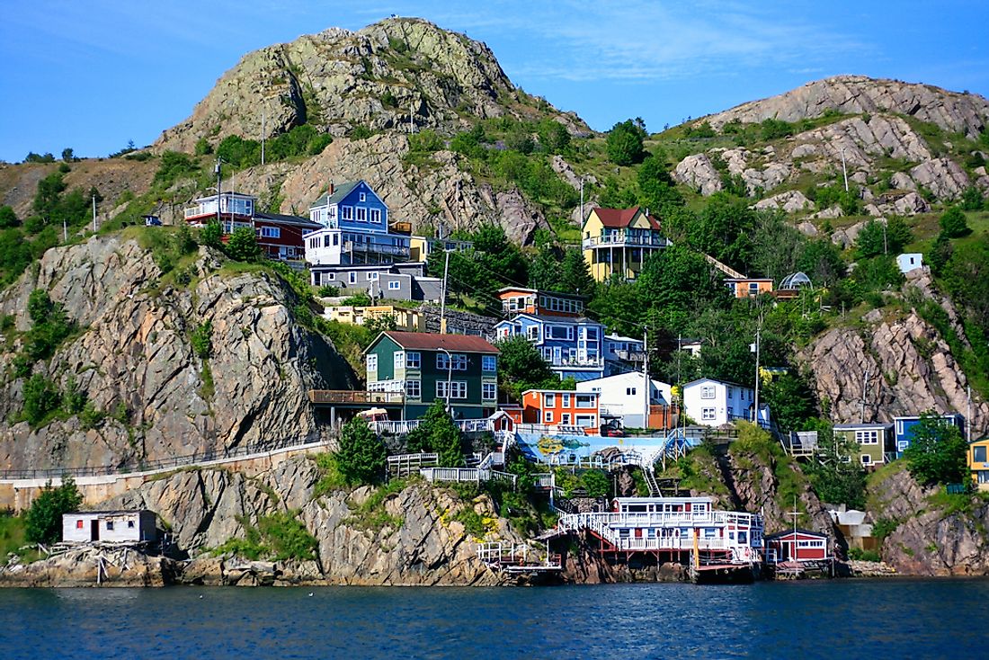 The modern-day Canadian province of Newfoundland was once a British colony. 