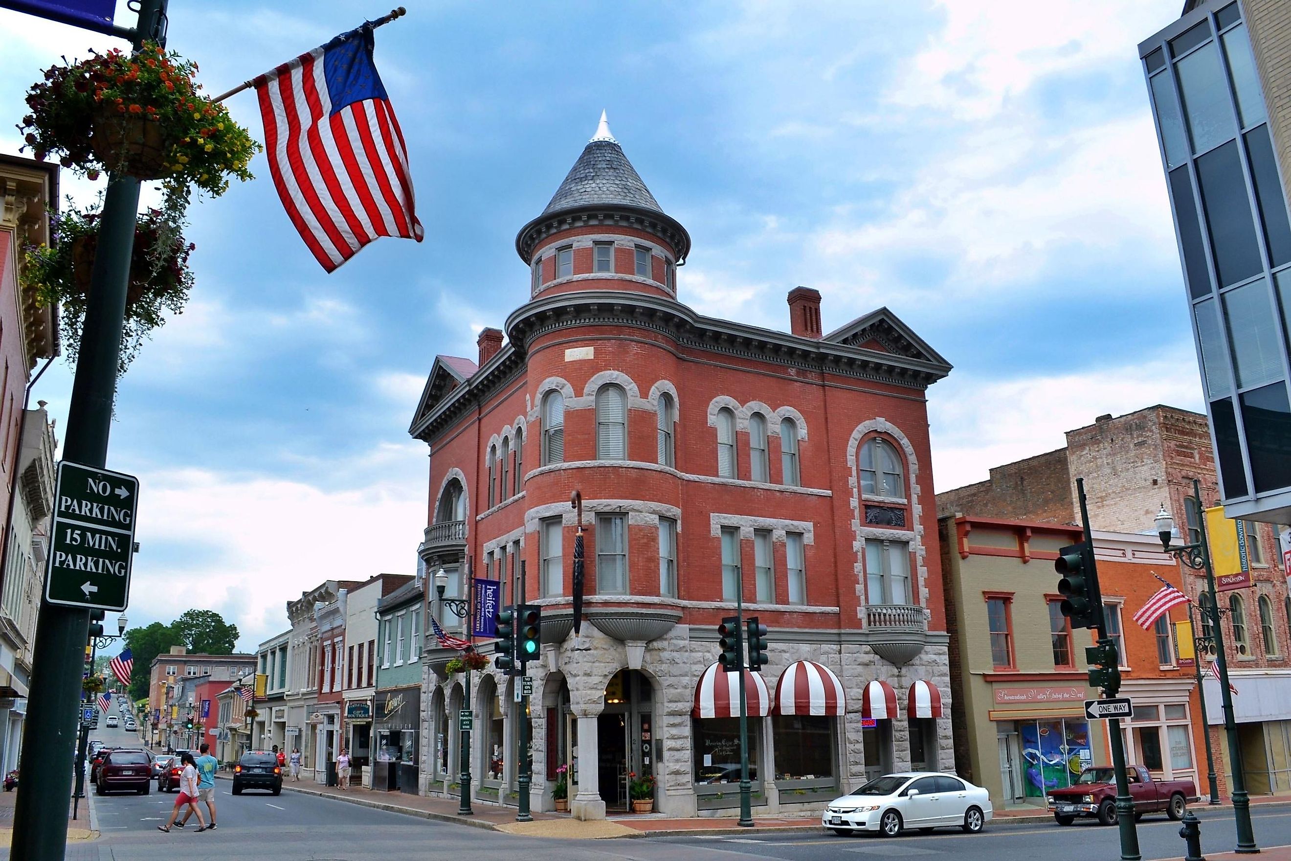 Downtown Historic Staunton, birthplace of President Woodrow Wilson