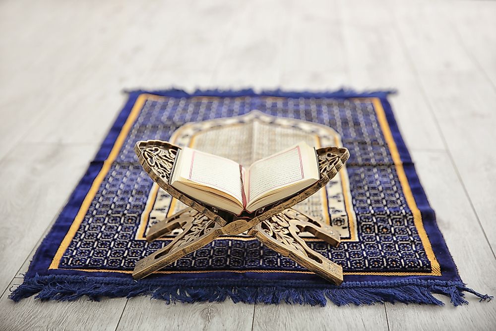 A Qur'an.