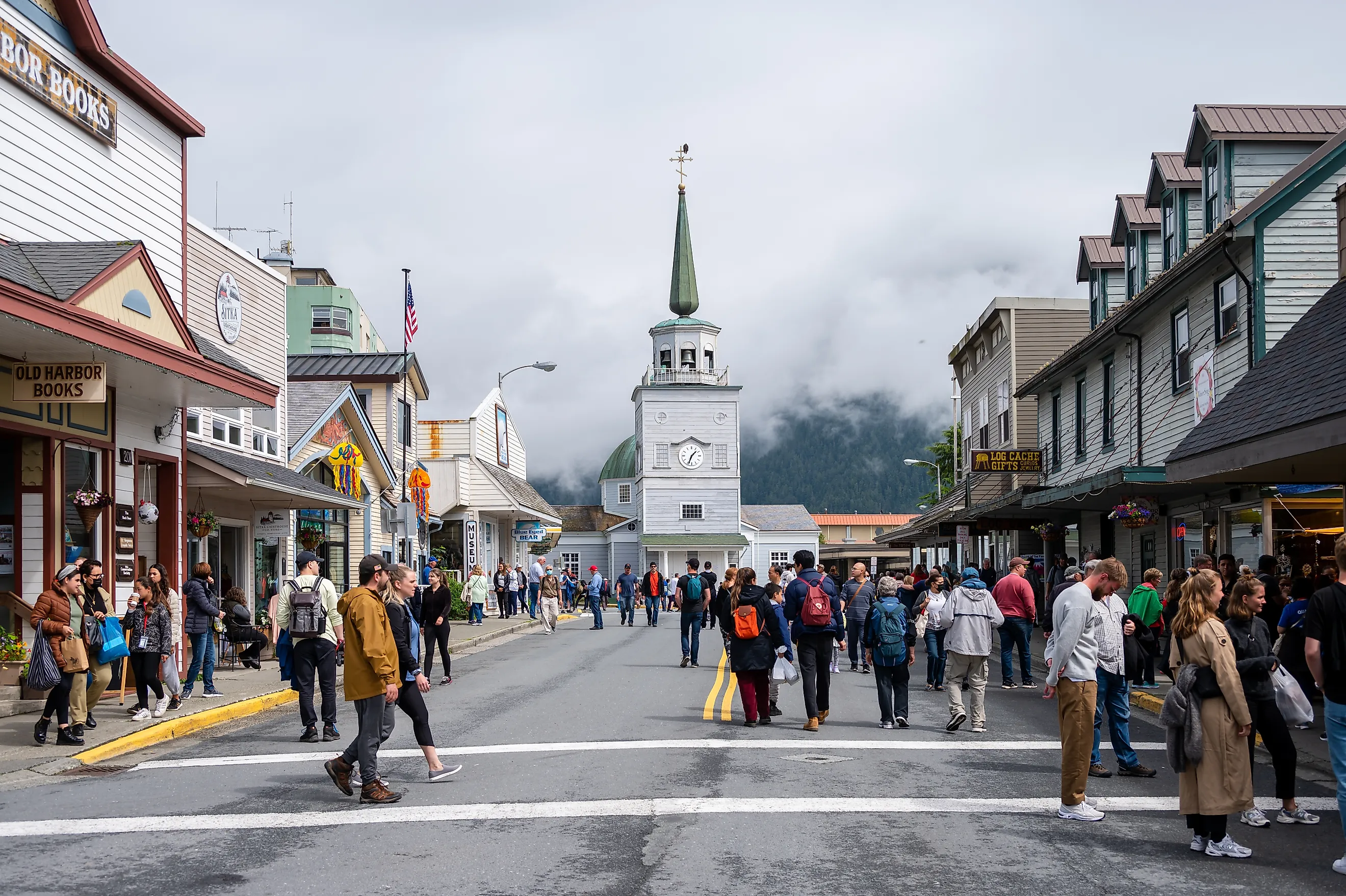 Sitka is frequently cited as the safest community in Alaska.