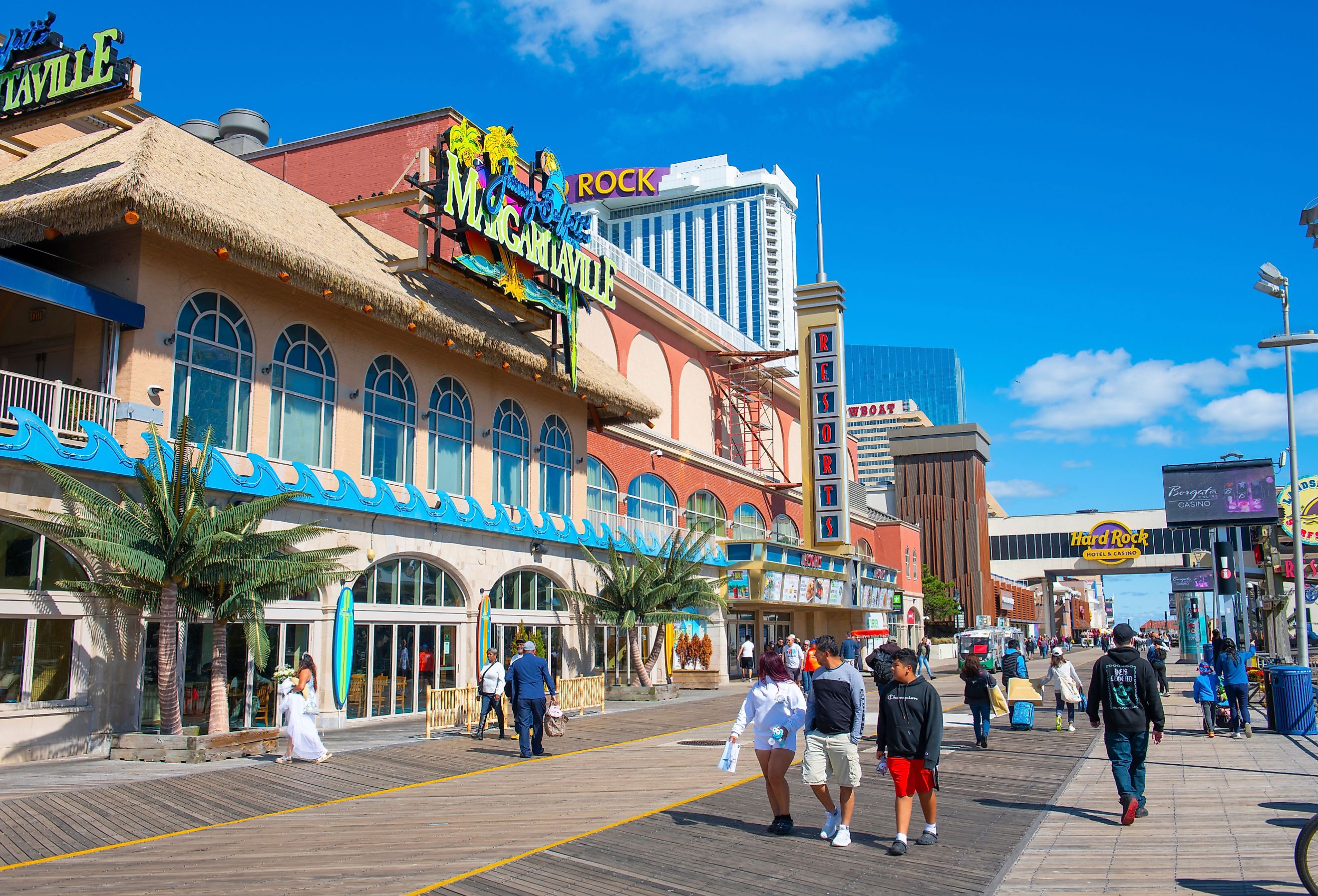 Resorts Casino Hotel in Atlantic City, New Jersey. Image credit Wangkun Jia via Shutterstock