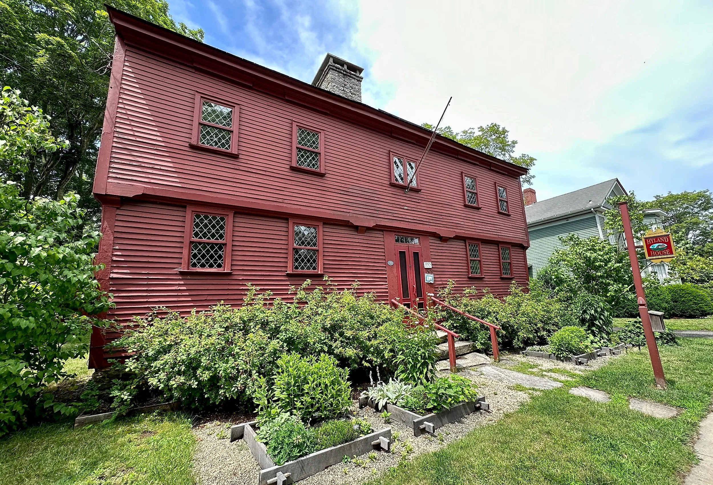 Hyland House in Guilford, Connecticut. Editorial credit: Rachel Rose Boucher / Shutterstock.com